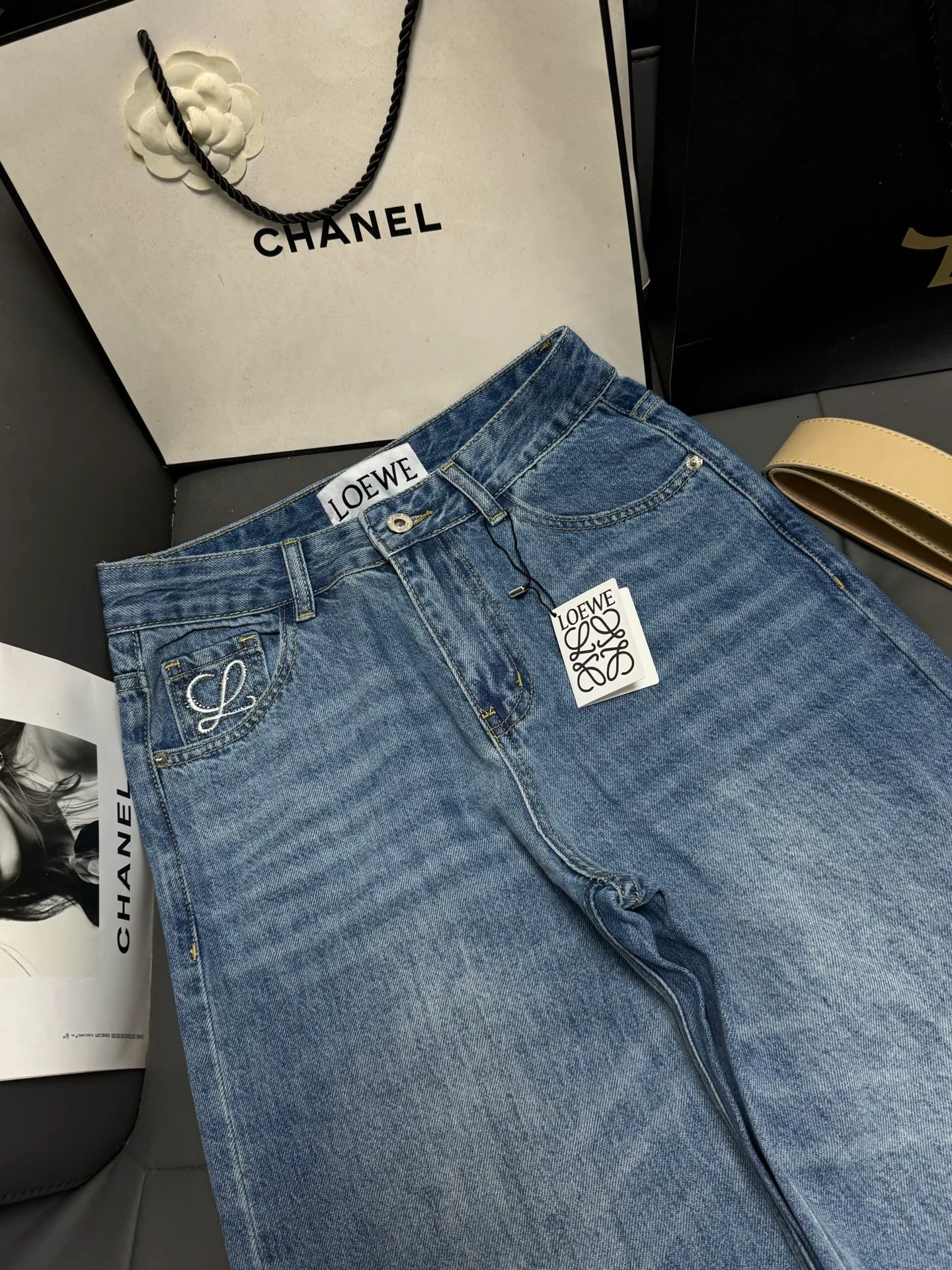 Джинсы Женские Loewe 5043723