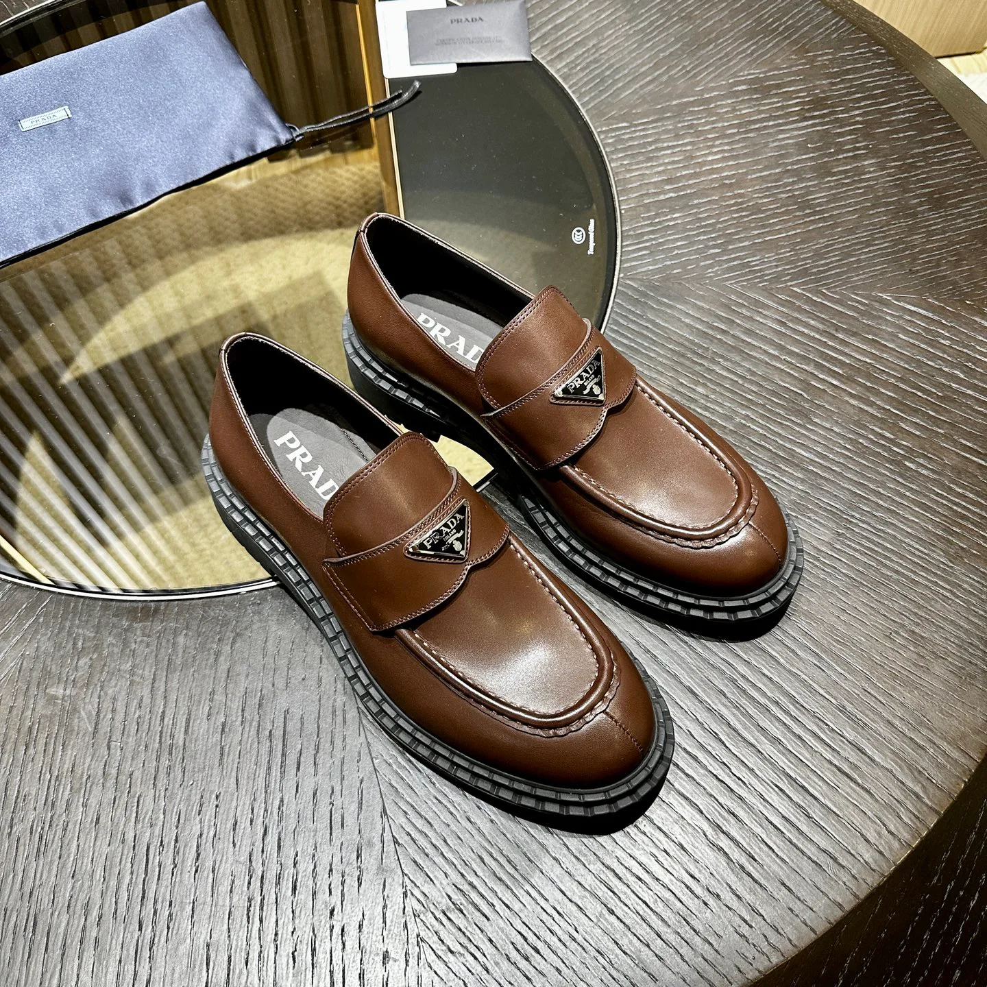 Лоферы И Туфли Мужские Prada 18192295