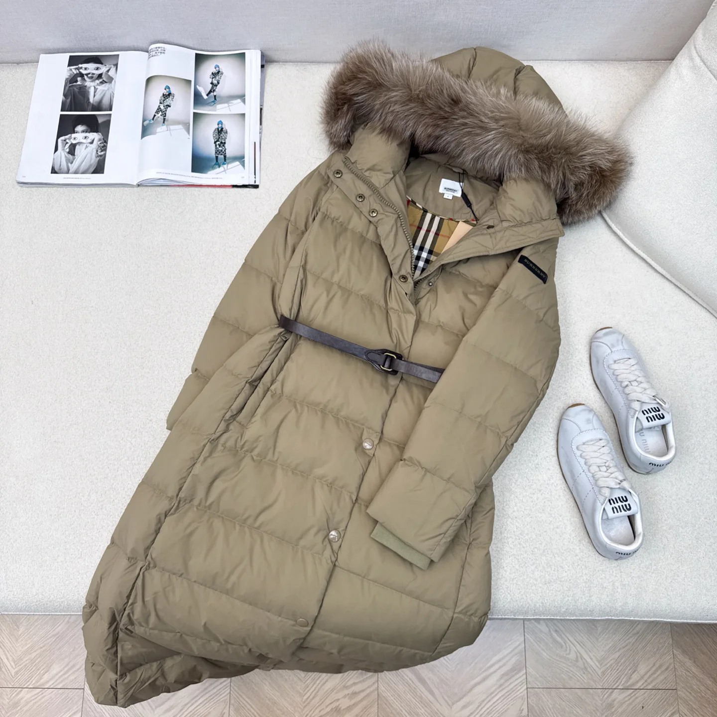 Куртки И Пуховики Женские Burberry 799668