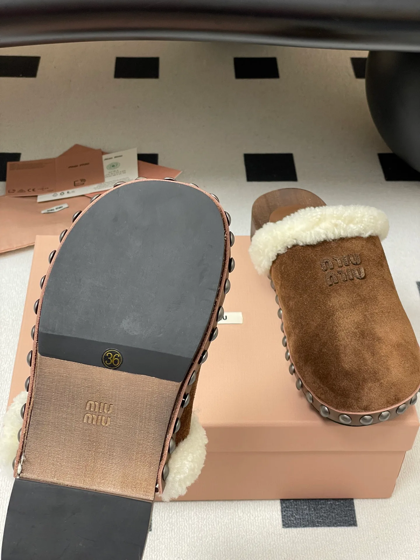 Мюли Женские Miu Miu 47054