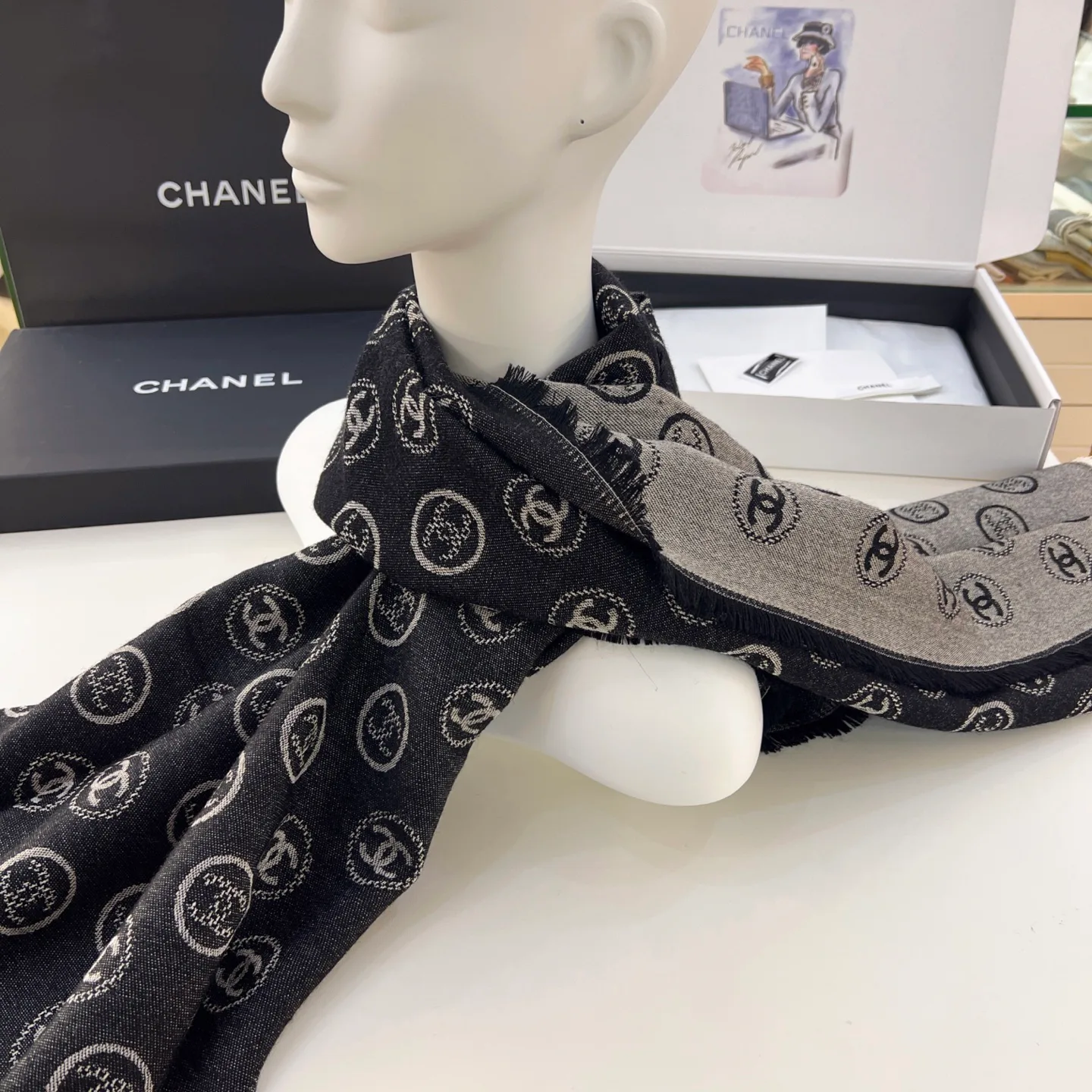 Шарфы Chanel 1016839