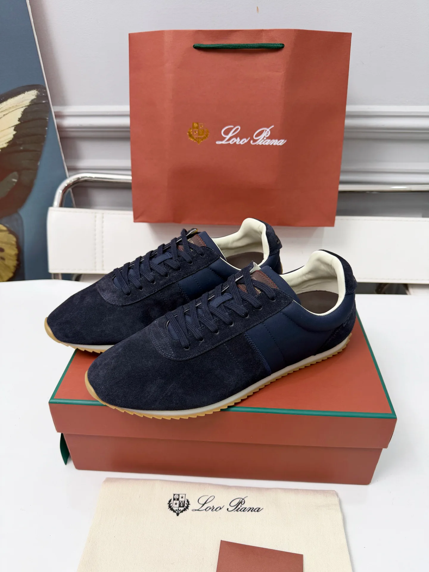 Кроссовки Женские Loro Piana 17467091