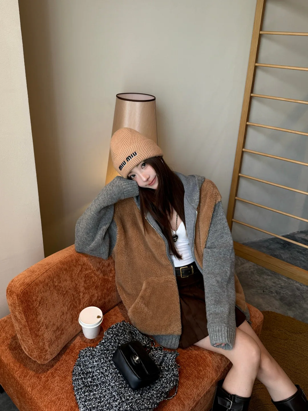 Куртки И Пуховики Женские Miu Miu 678875