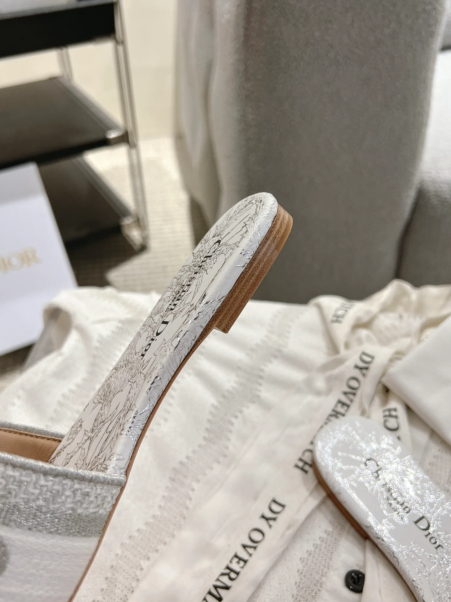 Шлепанцы Женские Christian Dior 20796