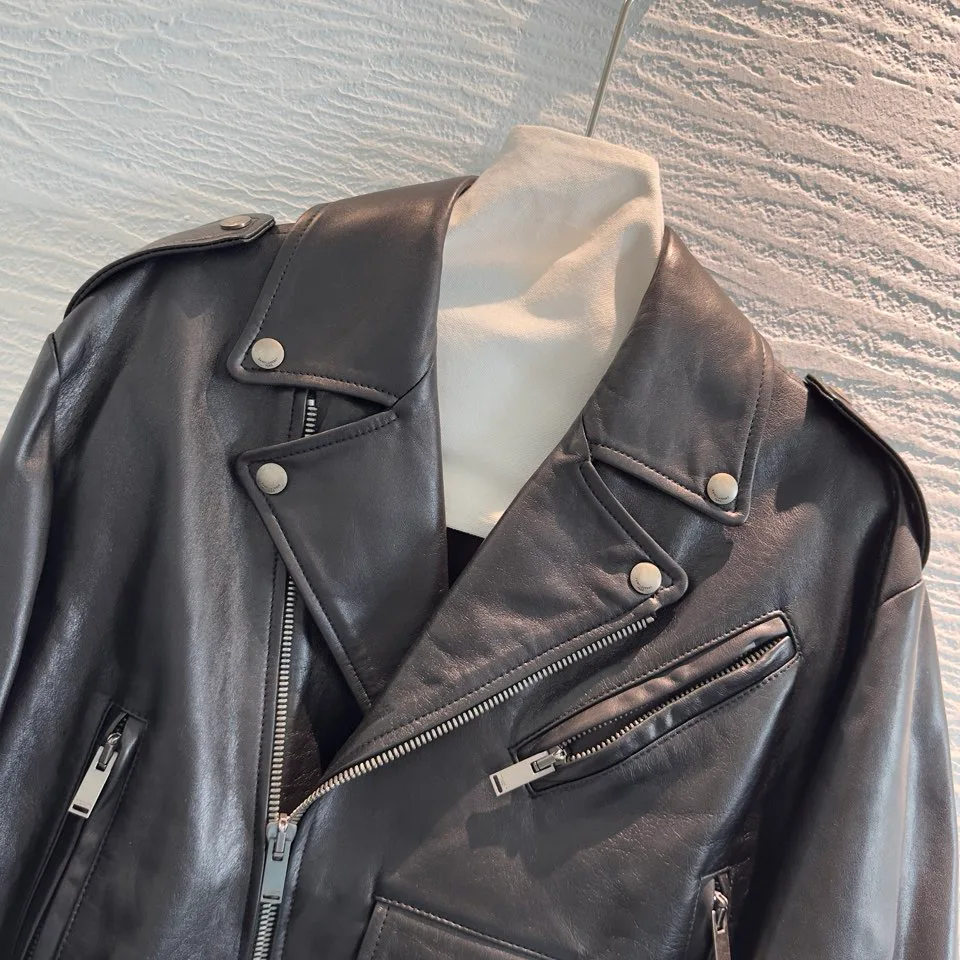 Кожаные Куртки И Дублёнки Женские Saint Laurent 17302218