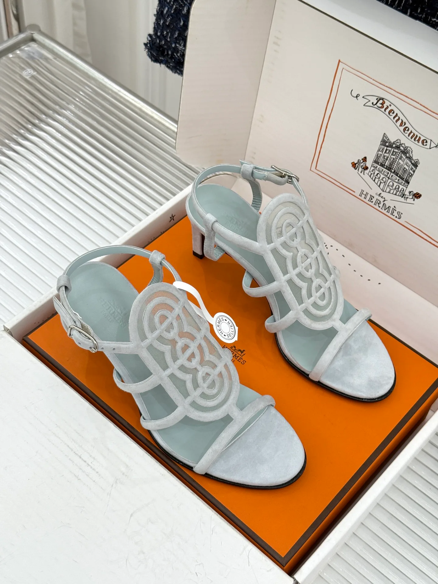 Босоножки Женские Hermes 19706765