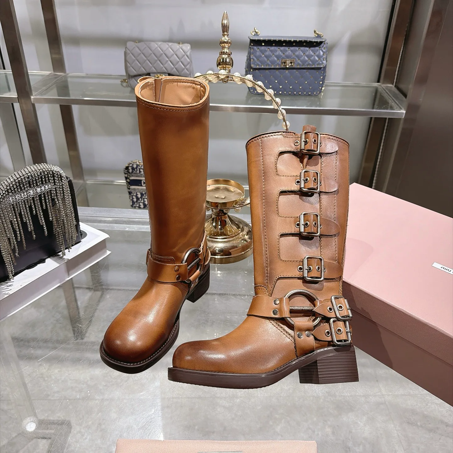 Сапоги Женские Miu Miu 18025419