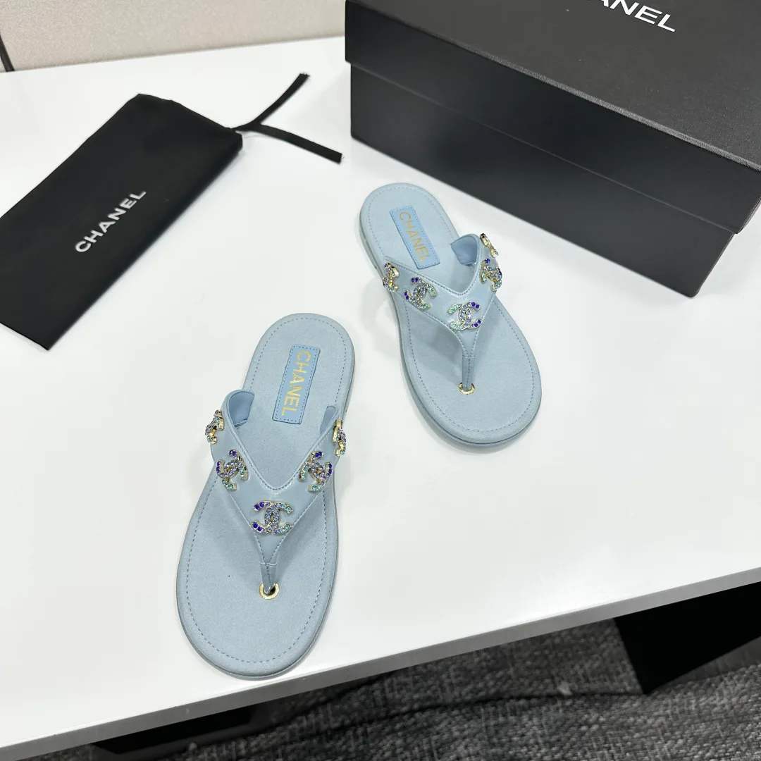 Шлепанцы Женские Chanel 1518406