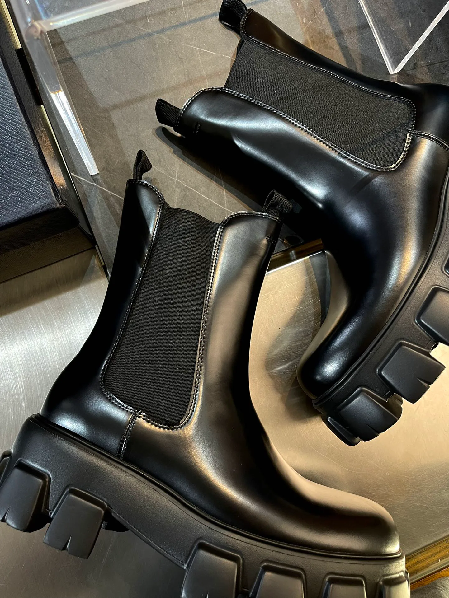 Ботинки Женские Prada 1276792