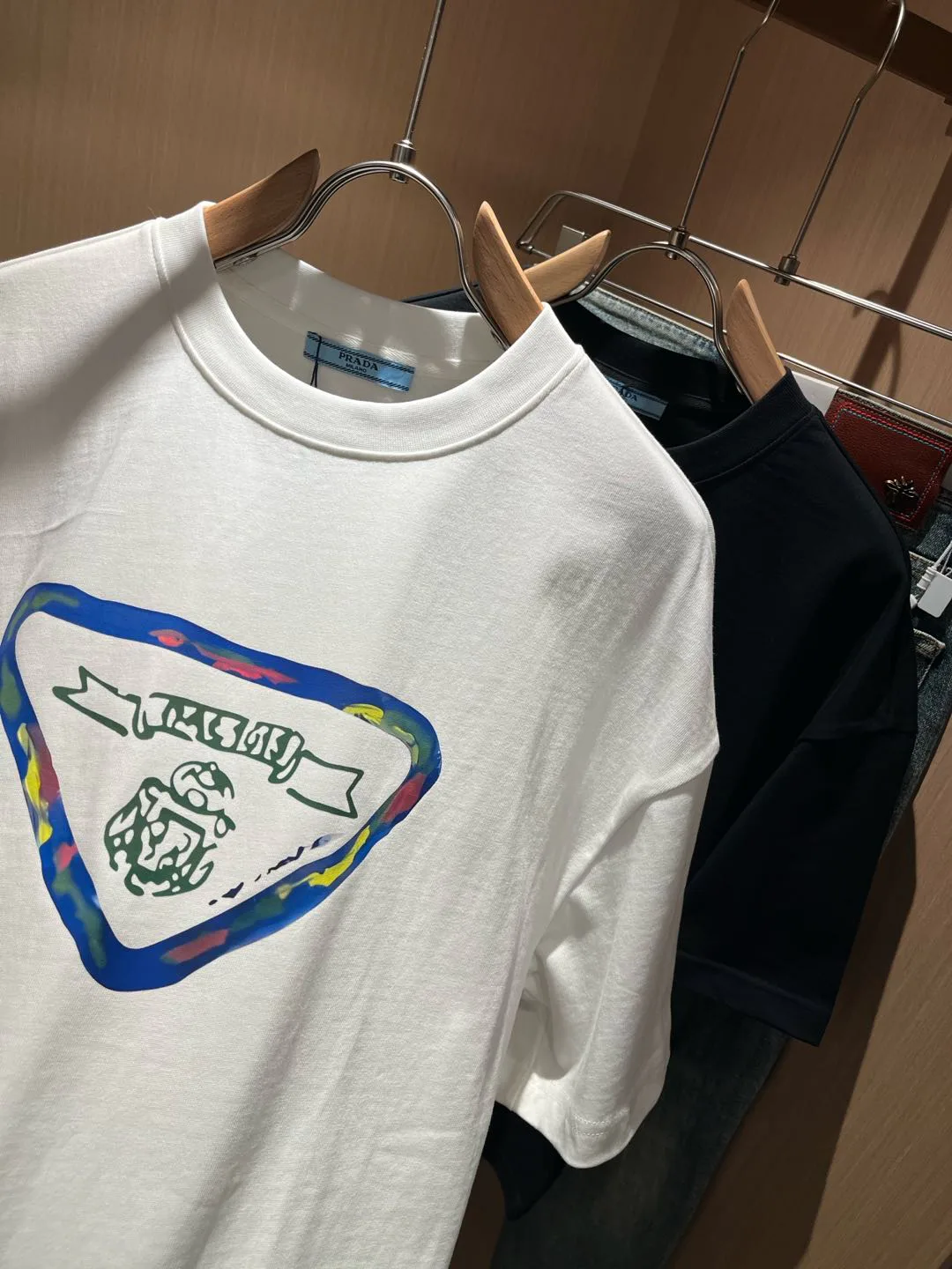 Футболки Женские Prada 8476