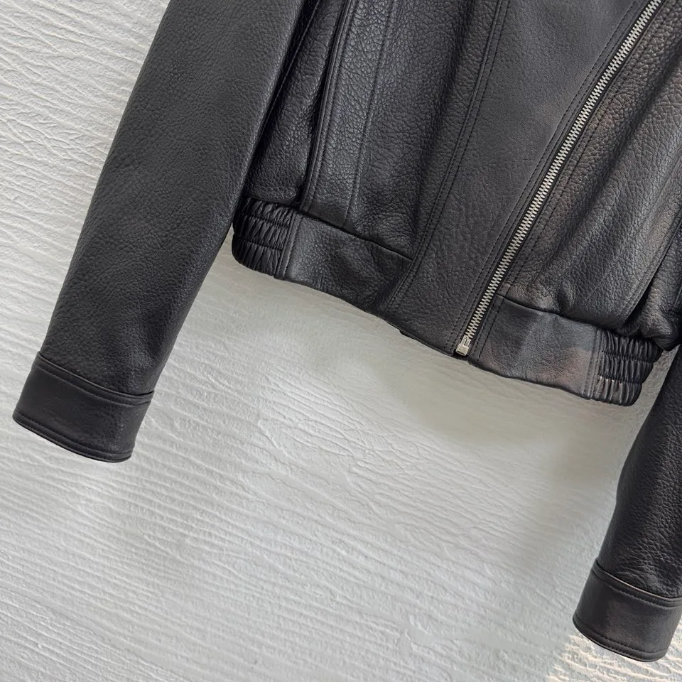 Кожаные Куртки И Дублёнки Женские Saint Laurent 17733498