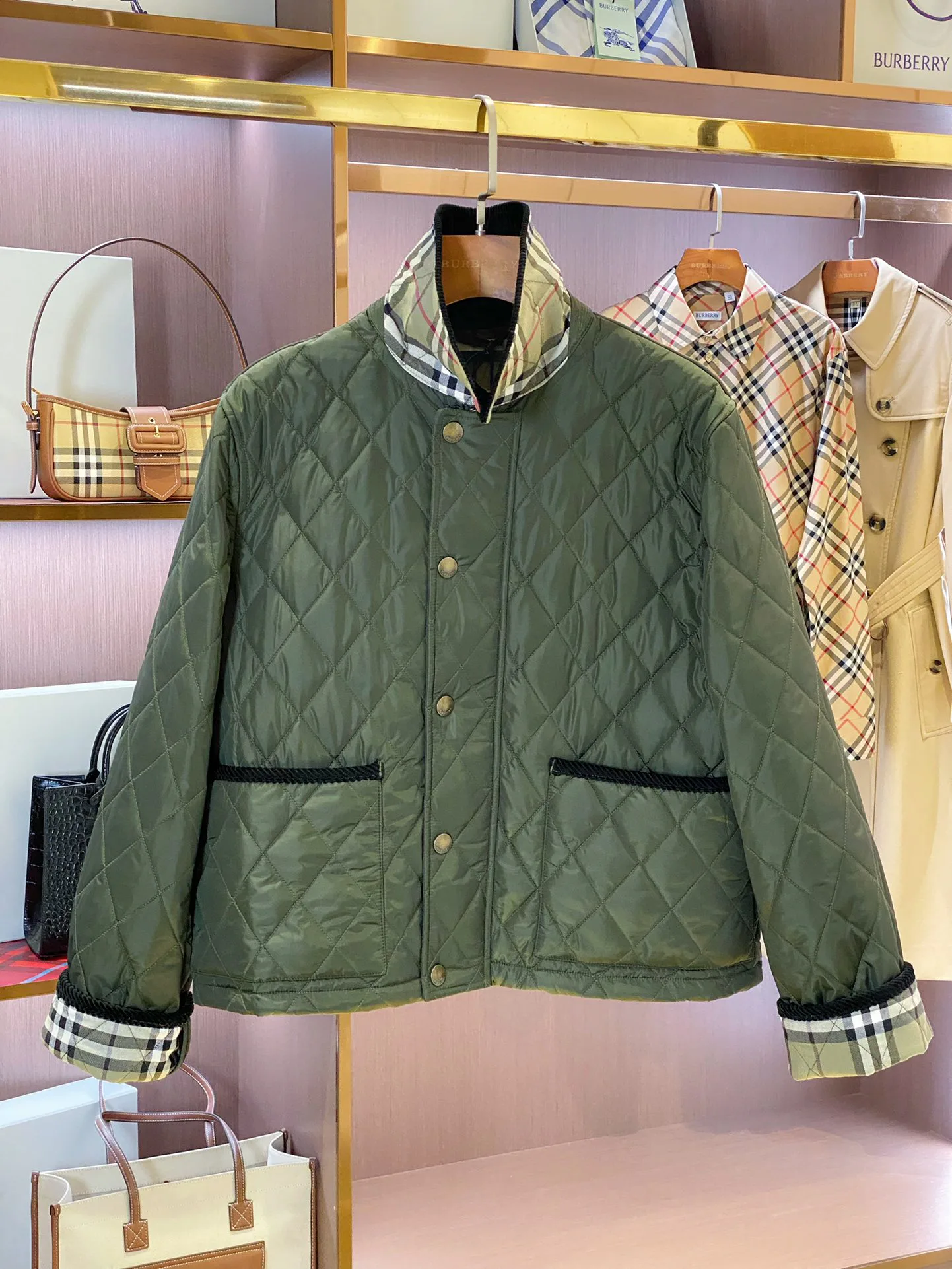 Куртки И Пуховики Женские Burberry 1285442