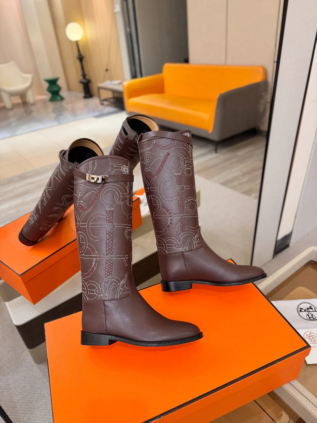 Сапоги Женские Hermes 18754184
