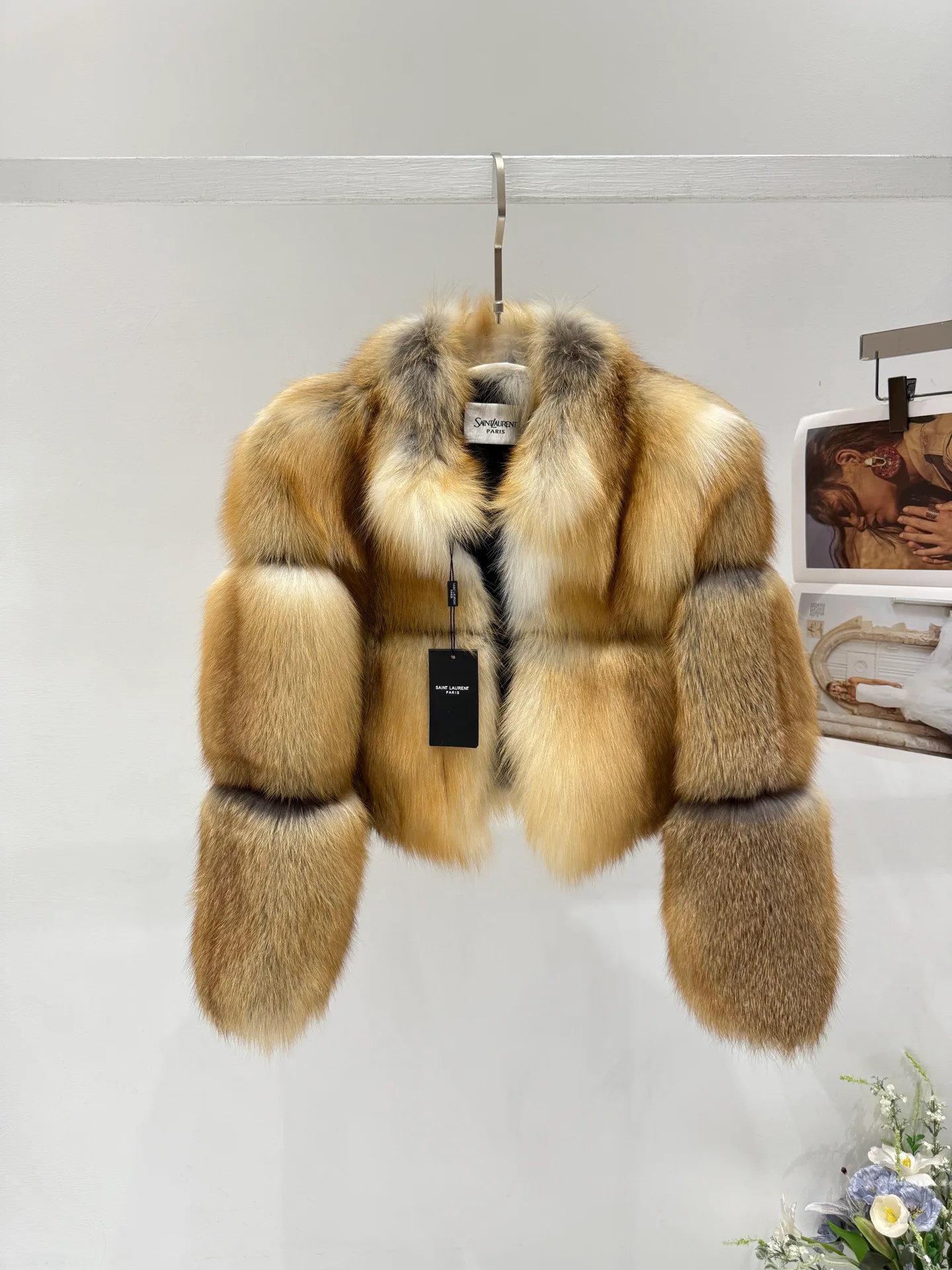 Шубы Женские Saint Laurent 795478