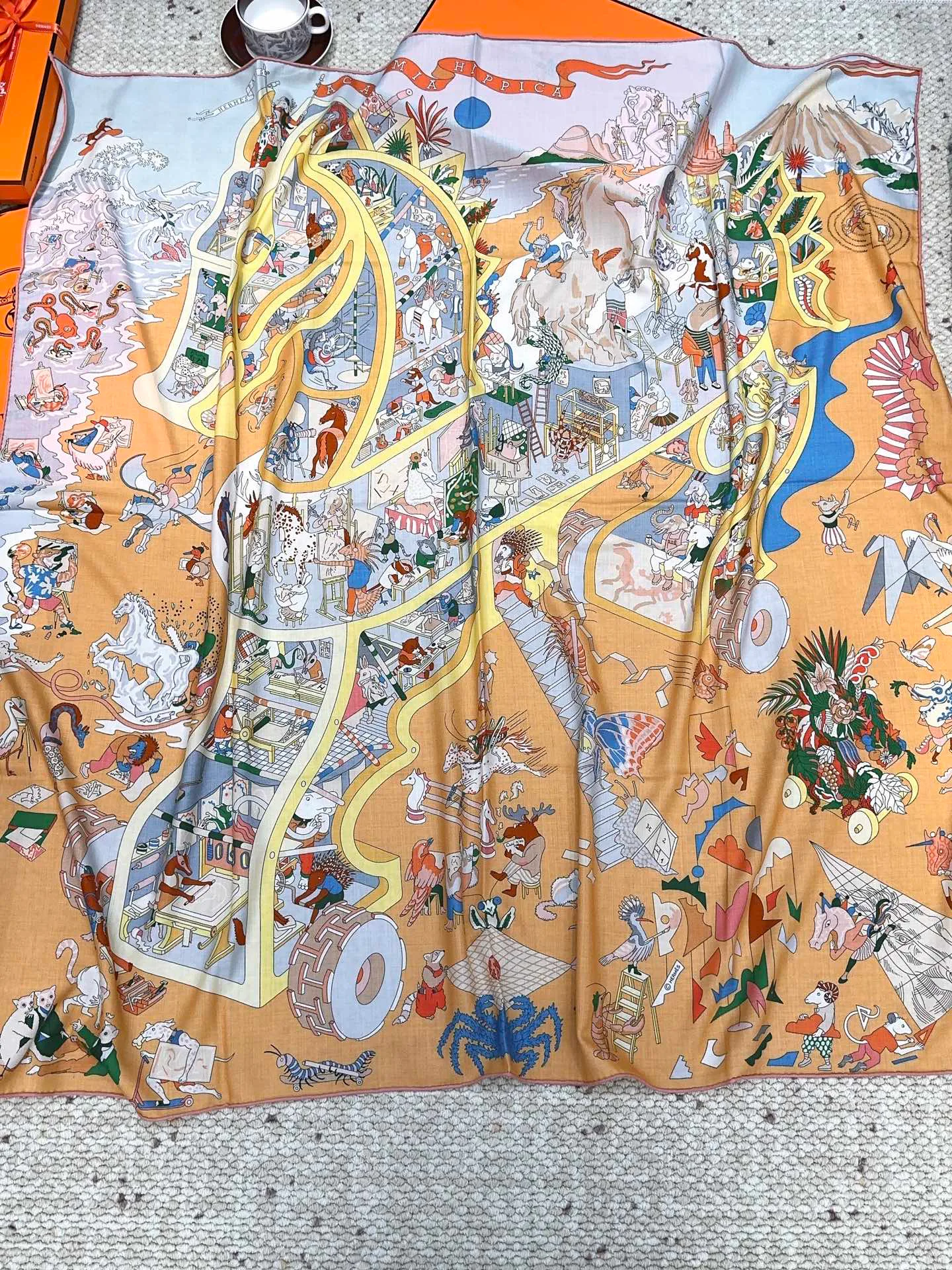 Шарфы Hermes 62275