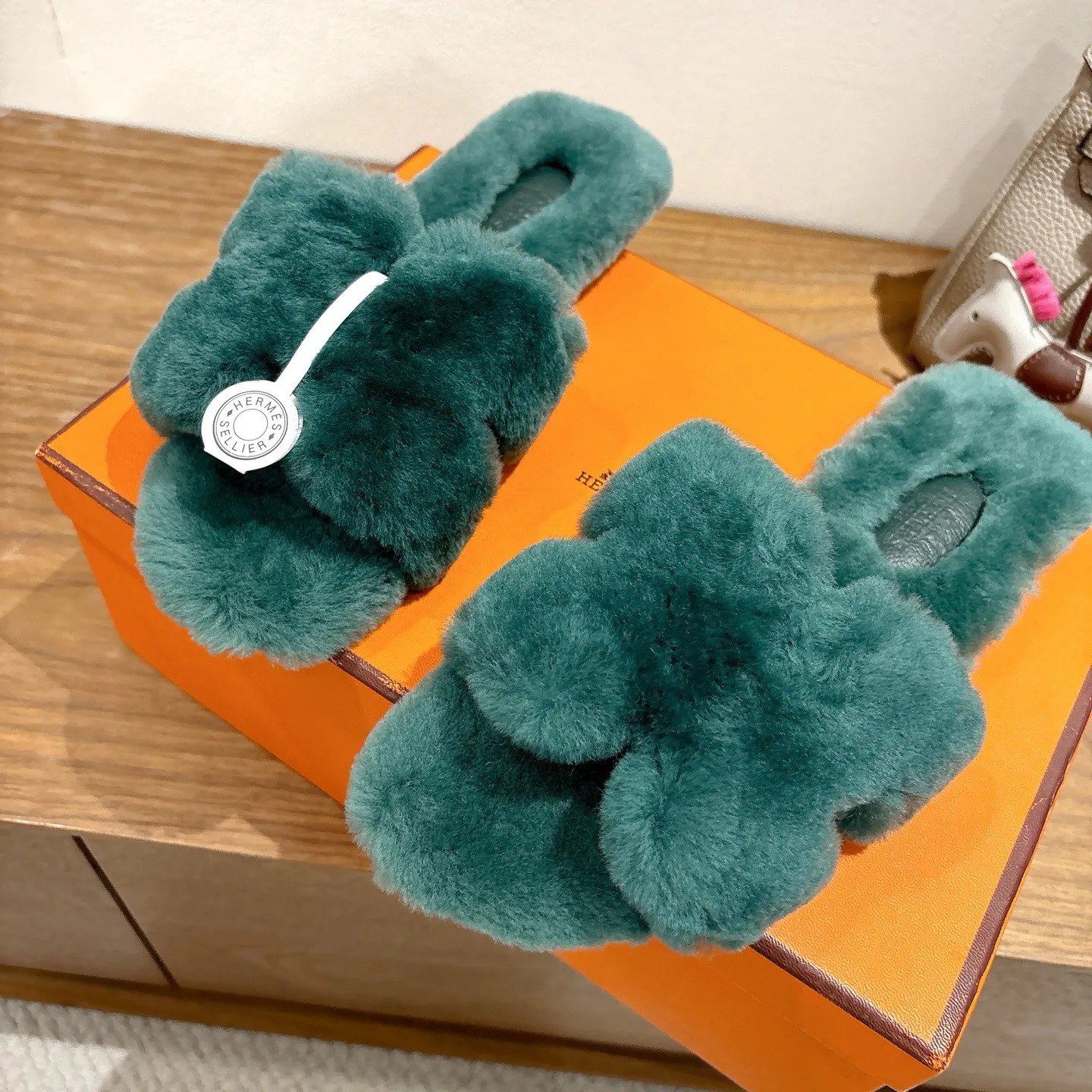 Тапочки Женские Hermes 4500907