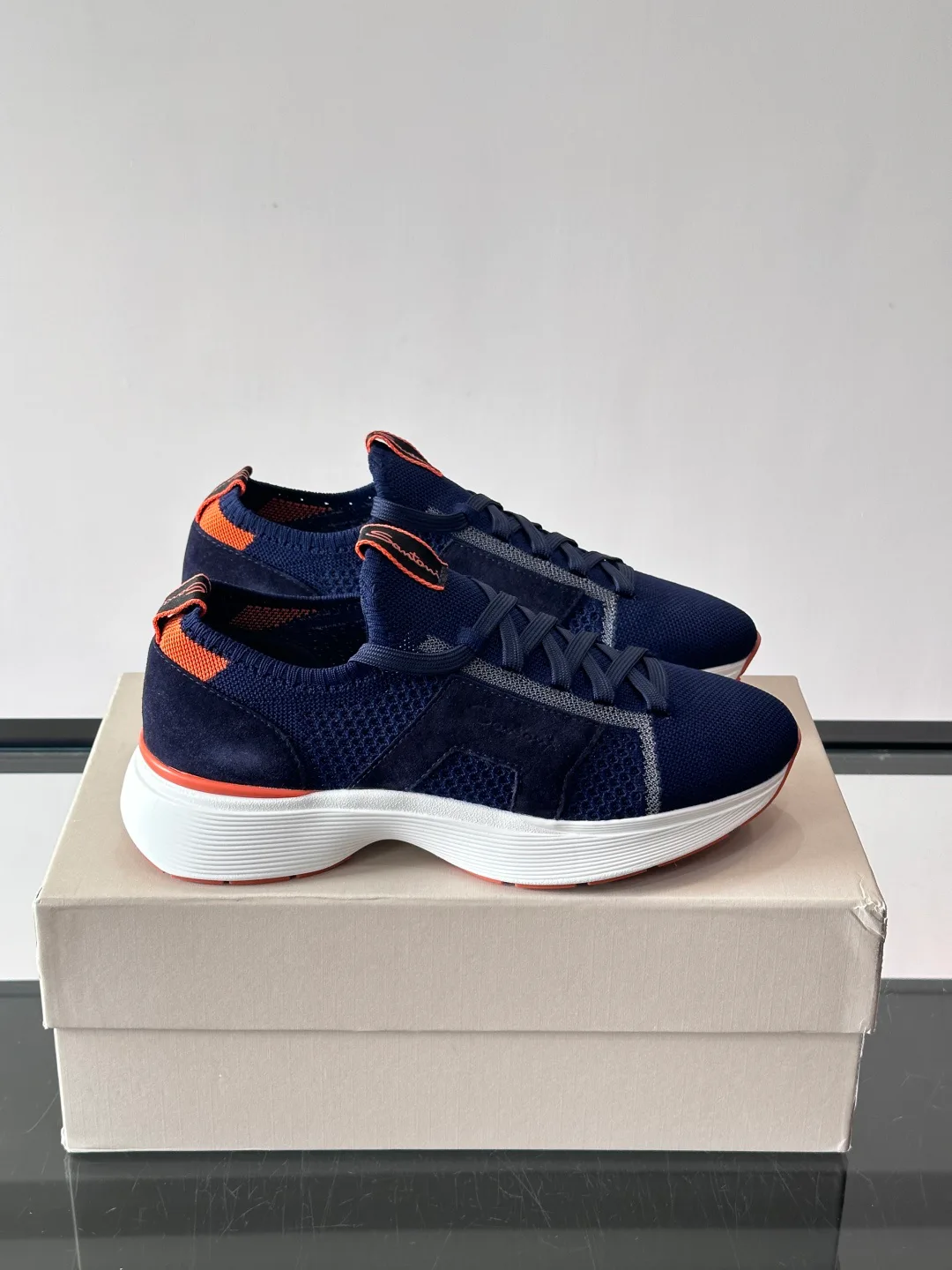 Кроссовки Мужские Santoni 12733643