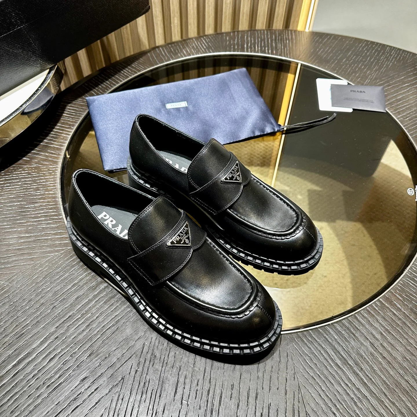 Лоферы И Туфли Мужские Prada 18192291