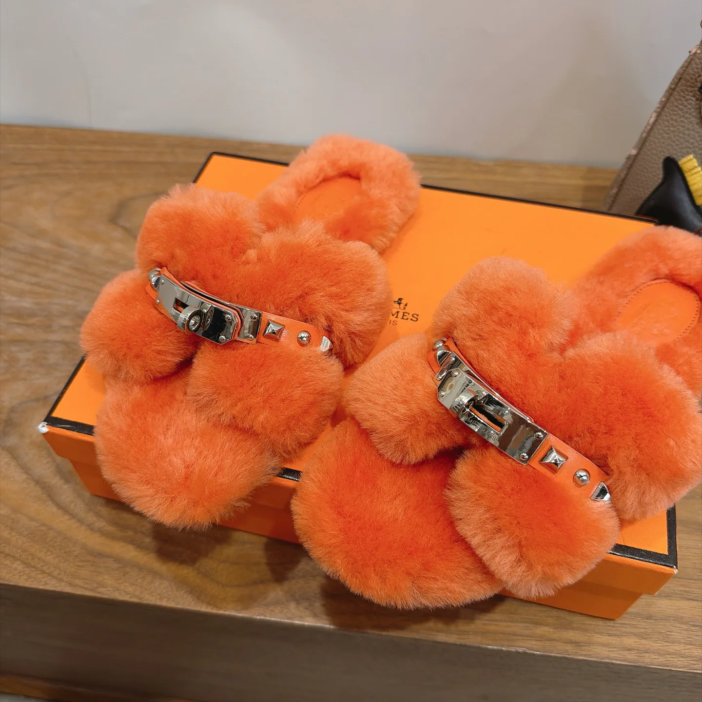 Тапочки Женские Hermes 18461488