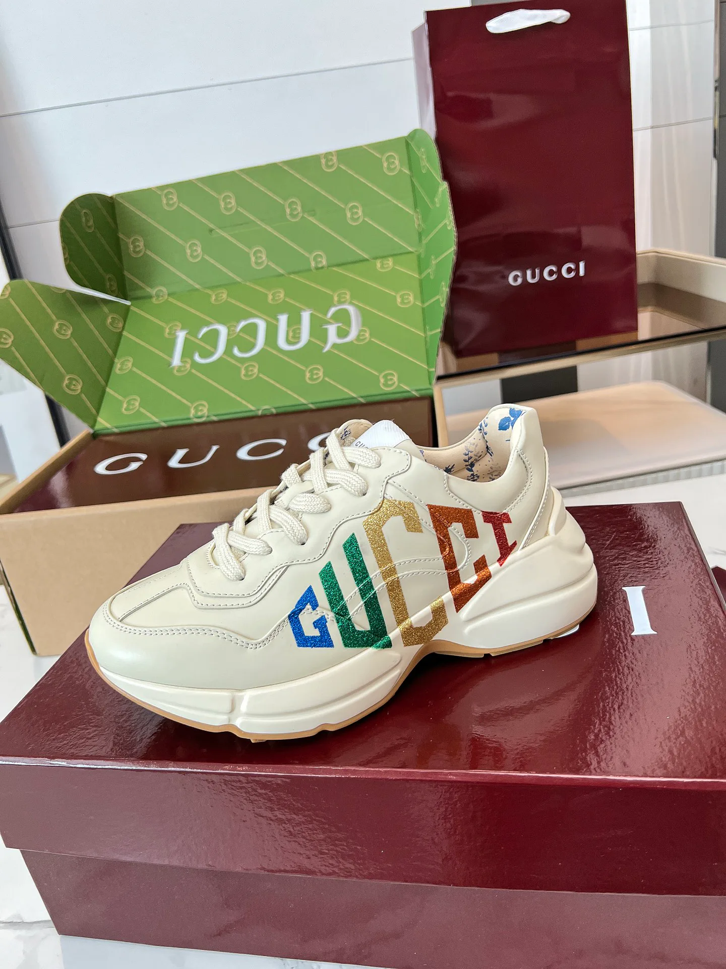 Кроссовки Женские Gucci 87789