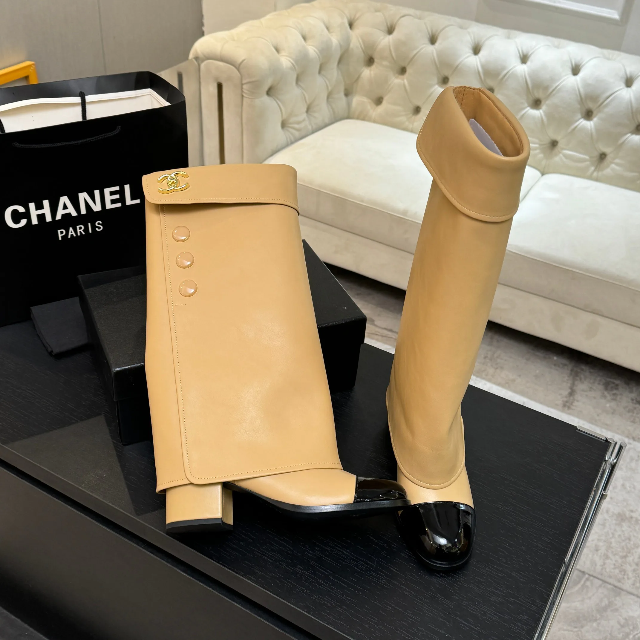 Сапоги Женские Chanel 1125647