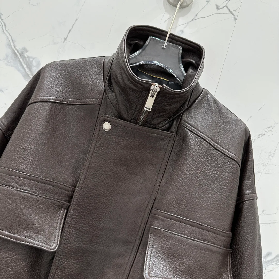 Кожаные Куртки И Дублёнки Женские Saint Laurent 11544786