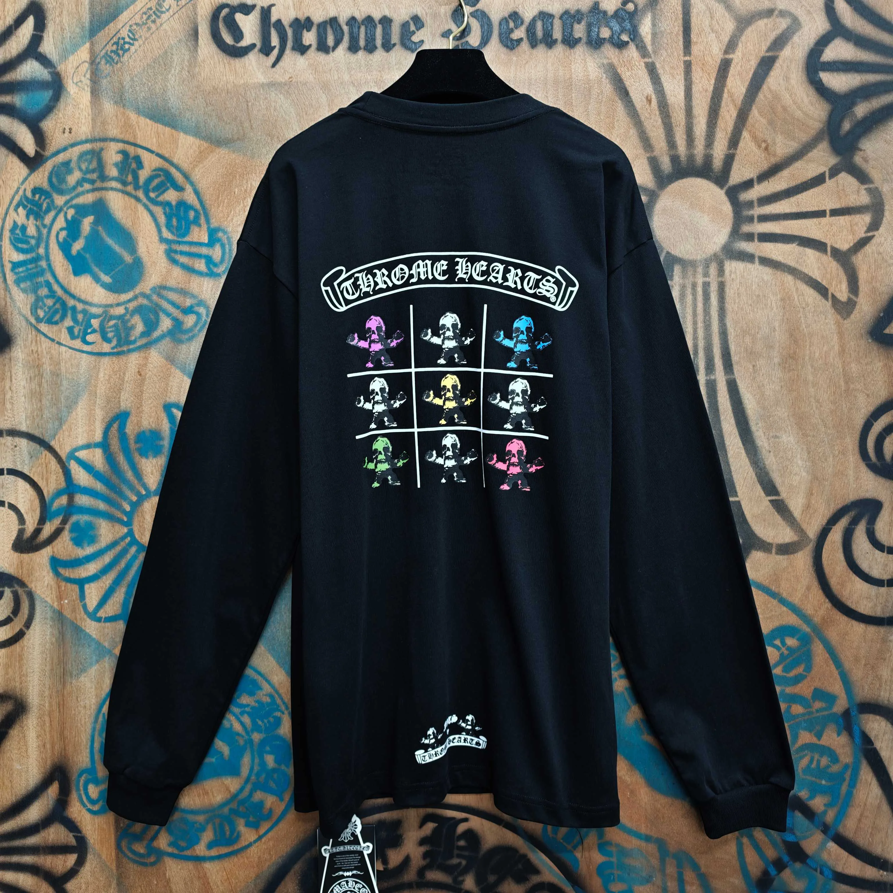 Лонгсливы Мужские Chrome Hearts 11808780