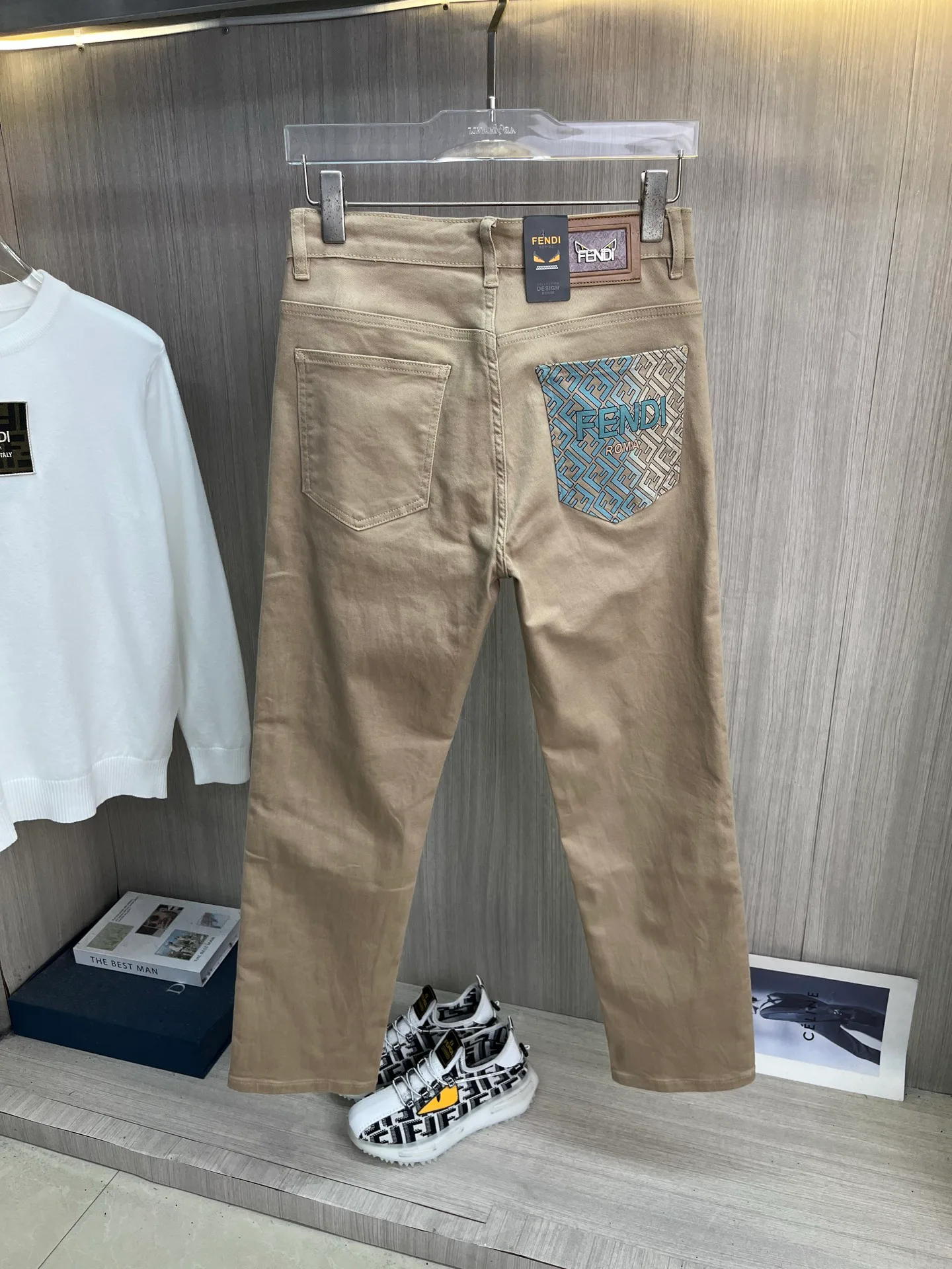 Джинсы Мужские Fendi 18492080