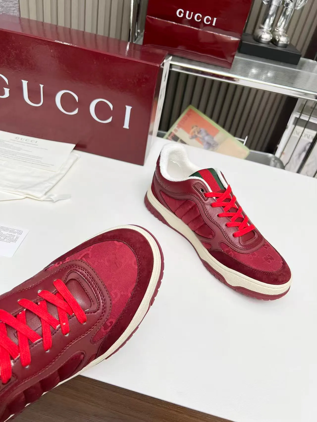 Кроссовки Мужские Gucci 17620419