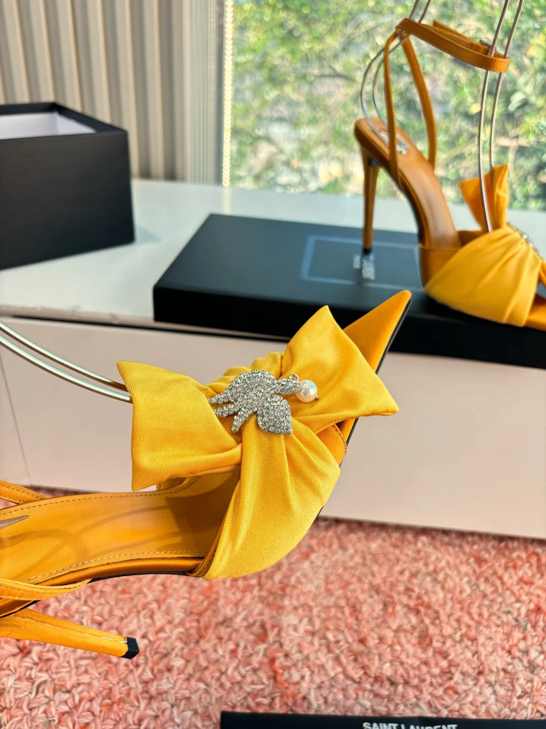 Босоножки Женские Saint Laurent 1262047