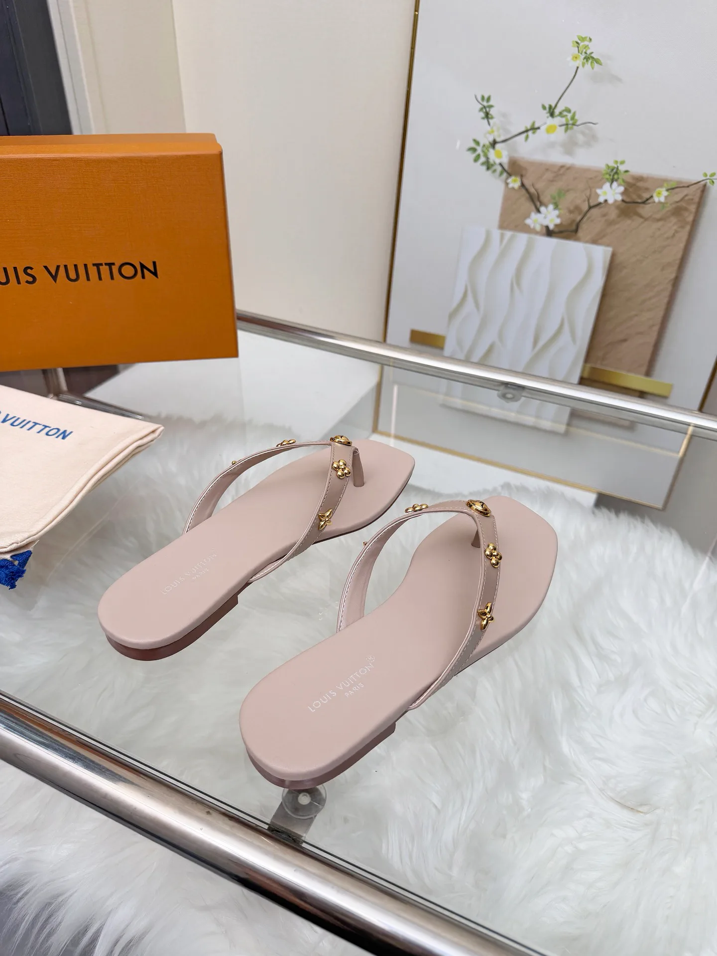 Шлепанцы Женские Louis Vuitton 13253493