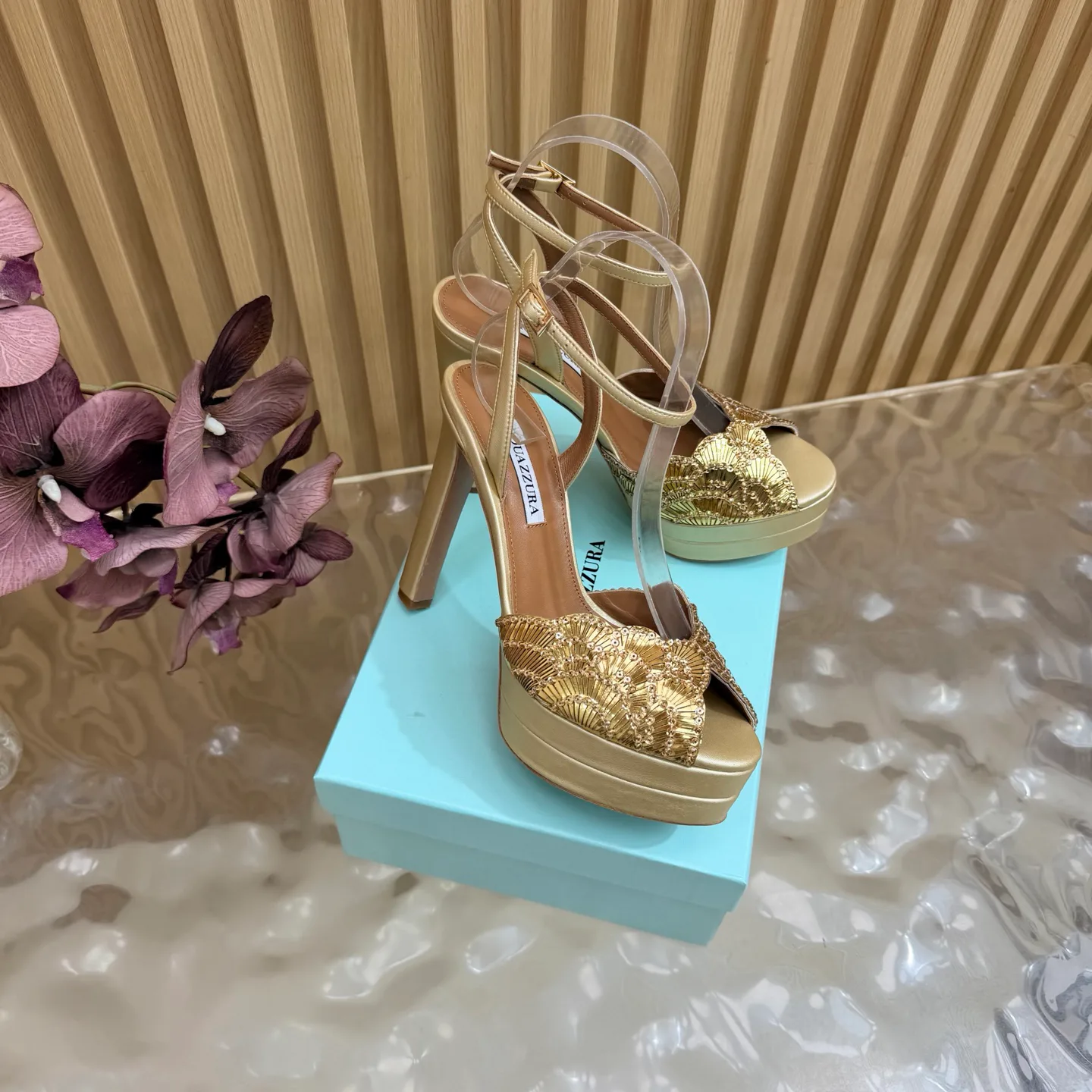 Босоножки Женские Aquazzura 18400956