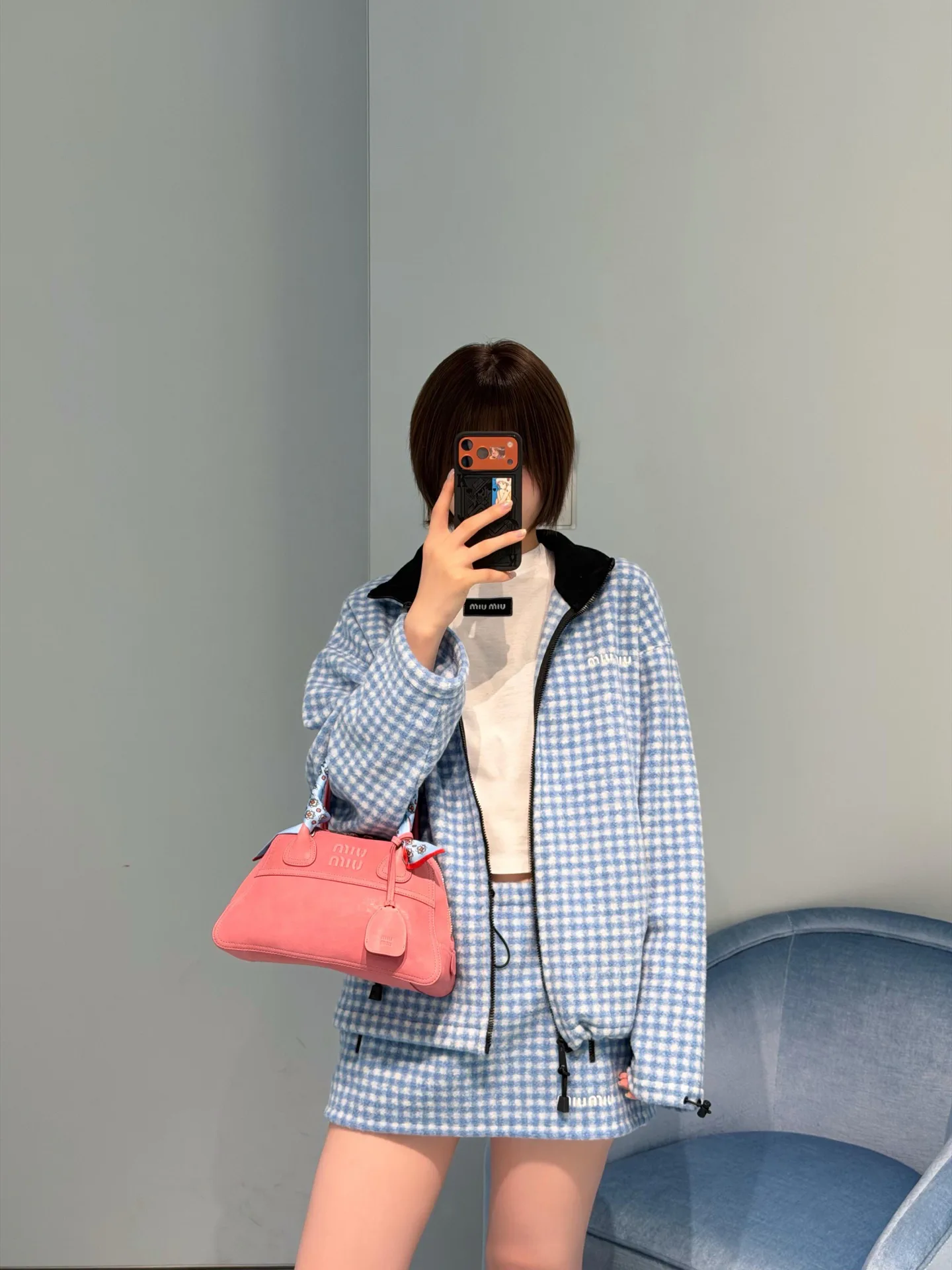 Куртки И Пуховики Женские Miu Miu 18018636