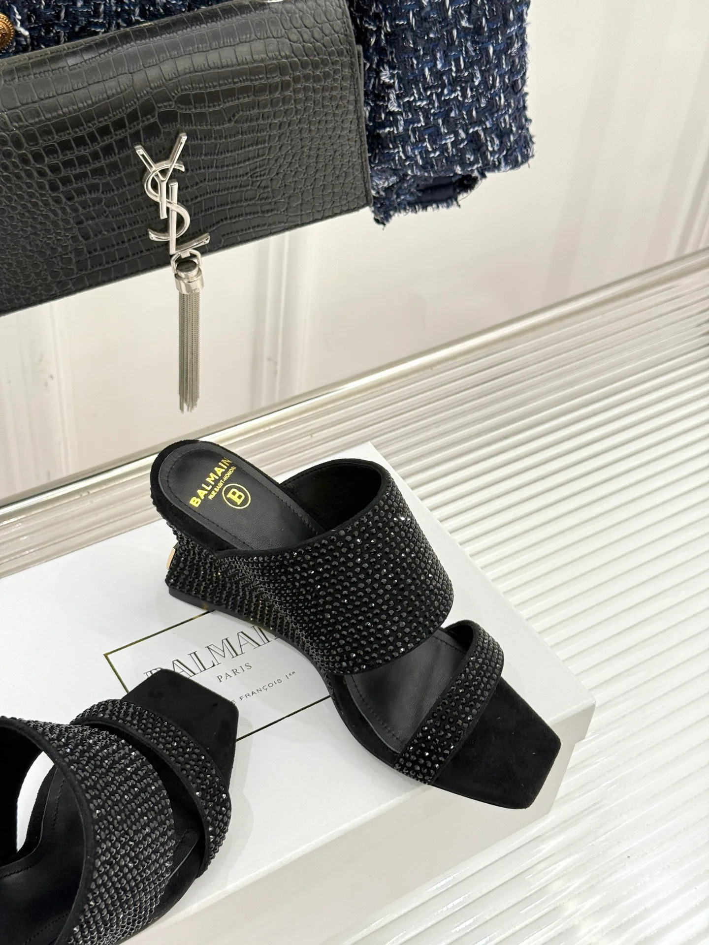 Босоножки Женские Balmain 1681561