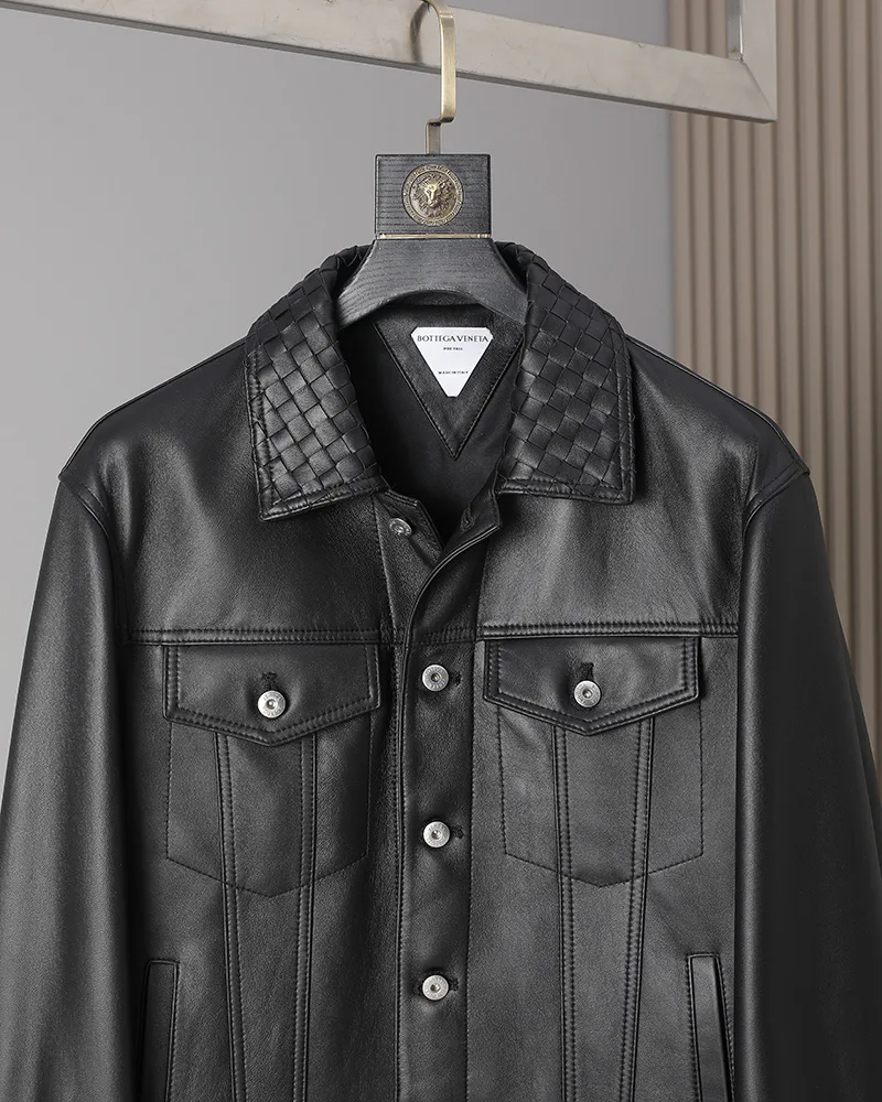 Кожаные Куртки И Дублёнки Мужские Bottega Veneta 18157016