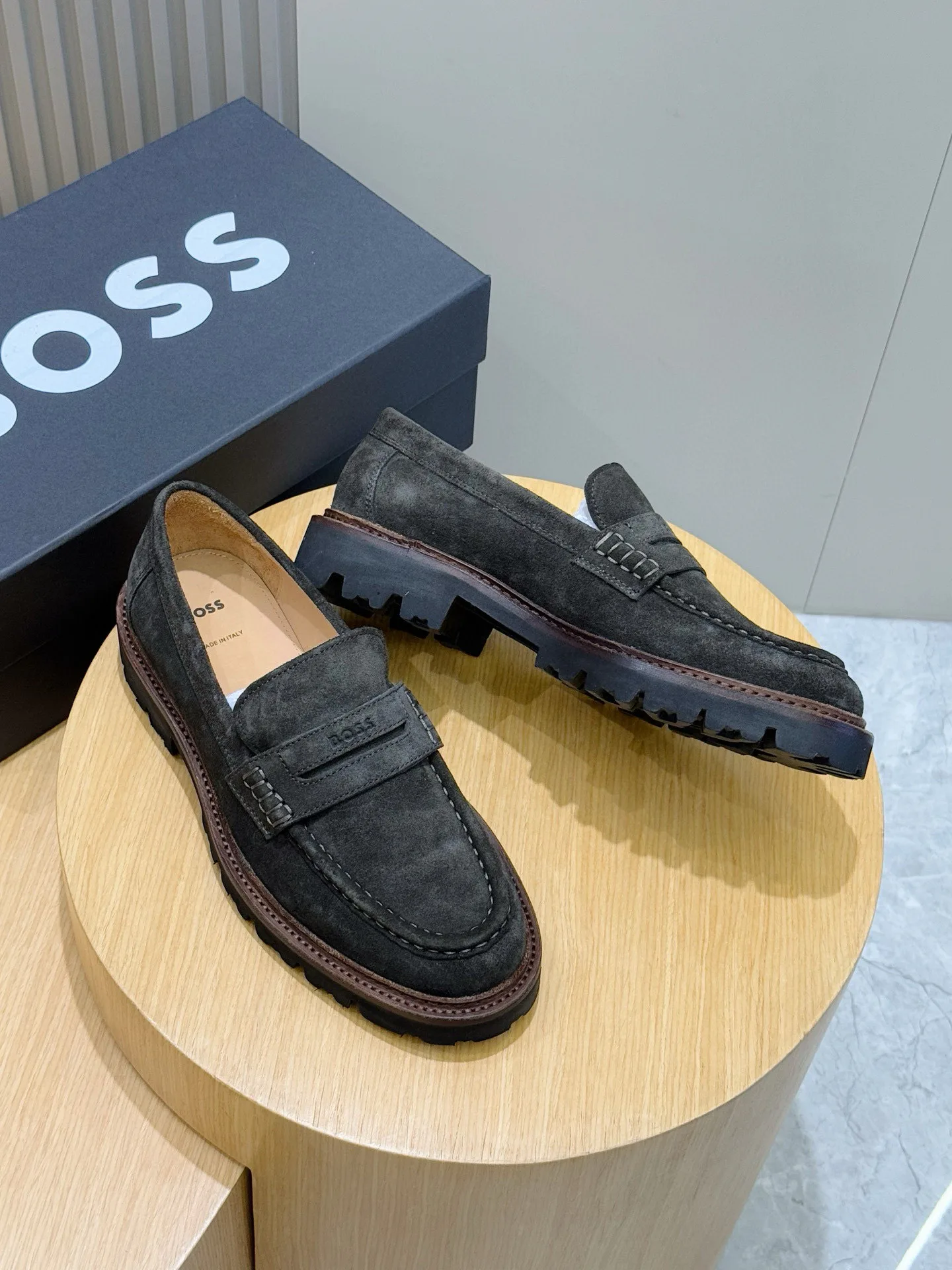 Лоферы Мужские Hugo Boss 558046
