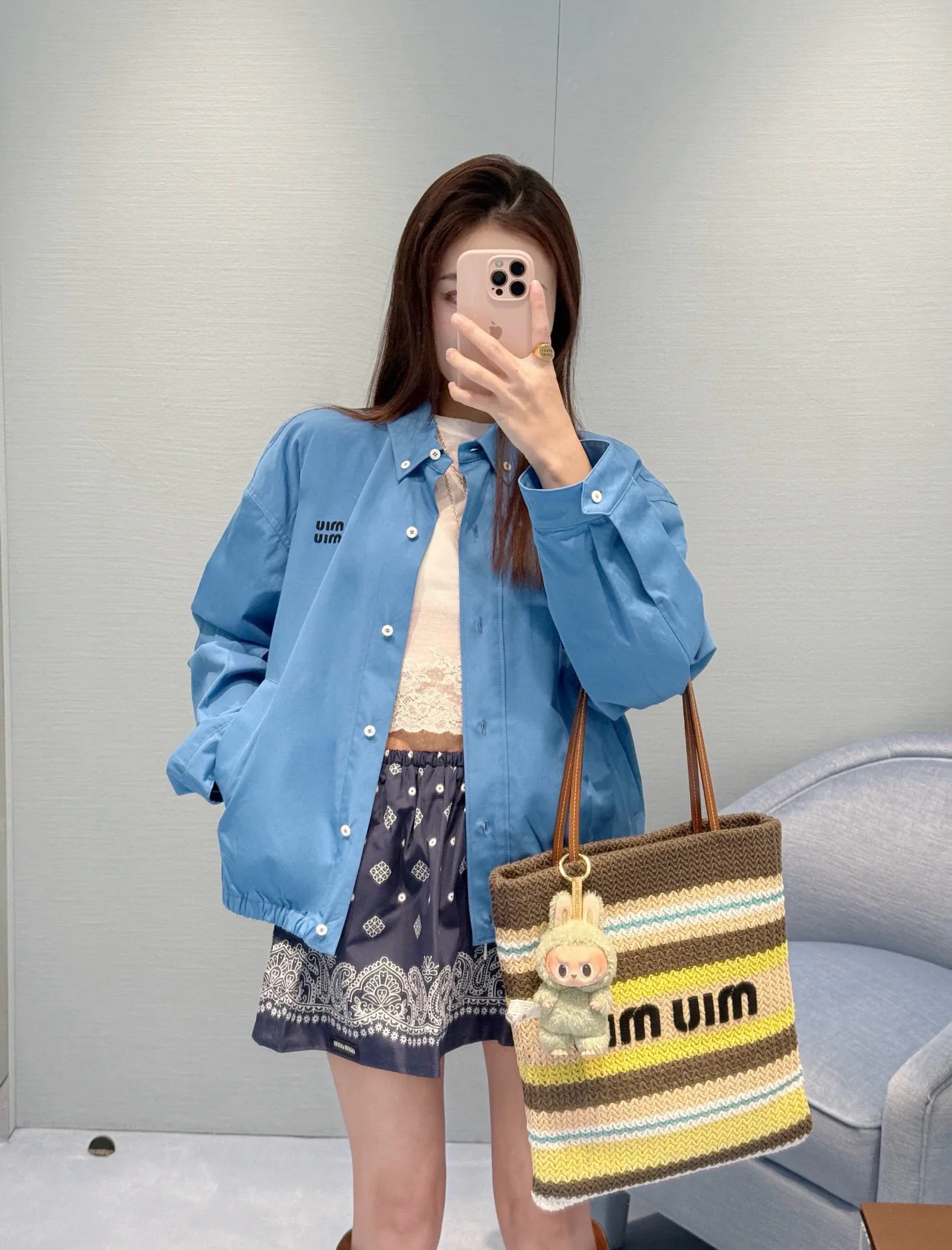 Куртки И Пуховики Женские Miu Miu 34781