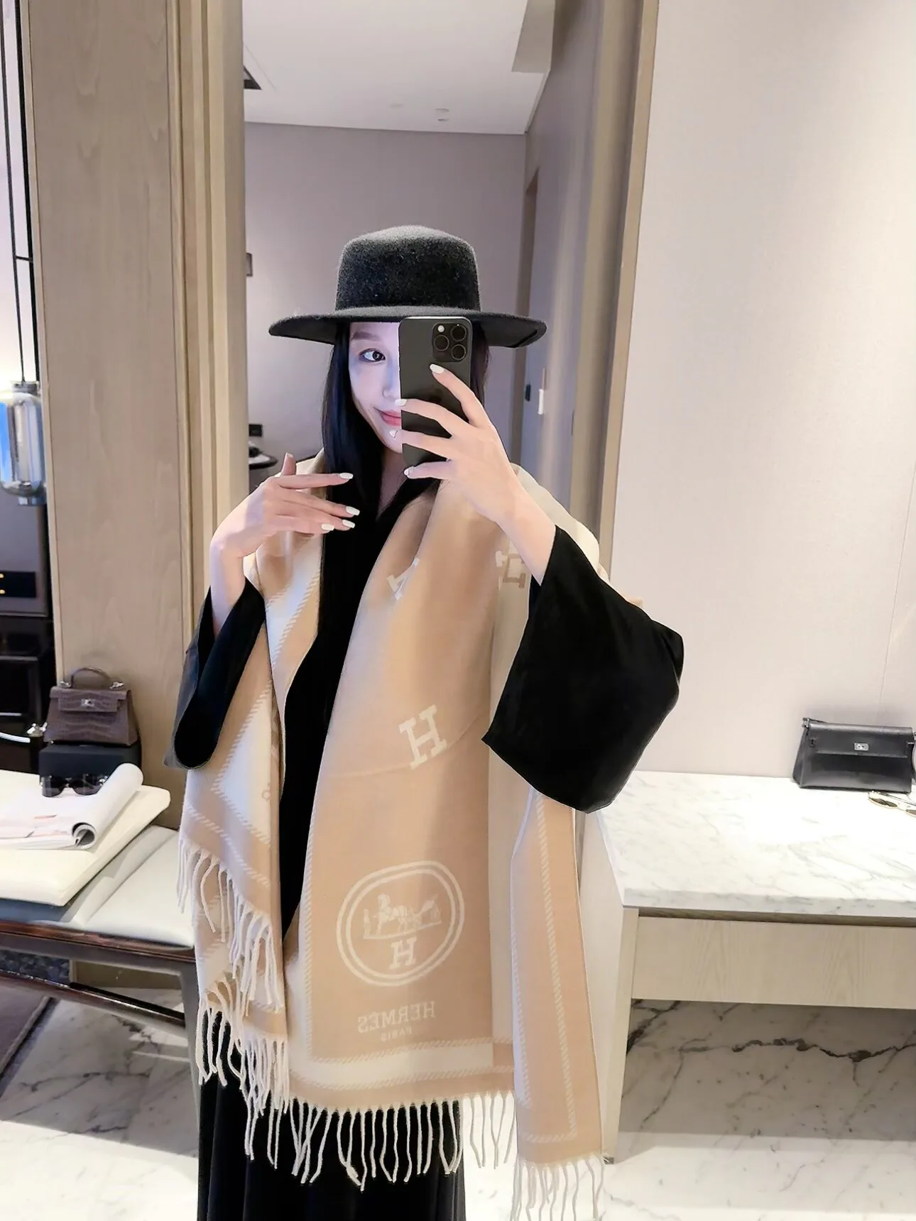 Шарфы Hermes 18322512