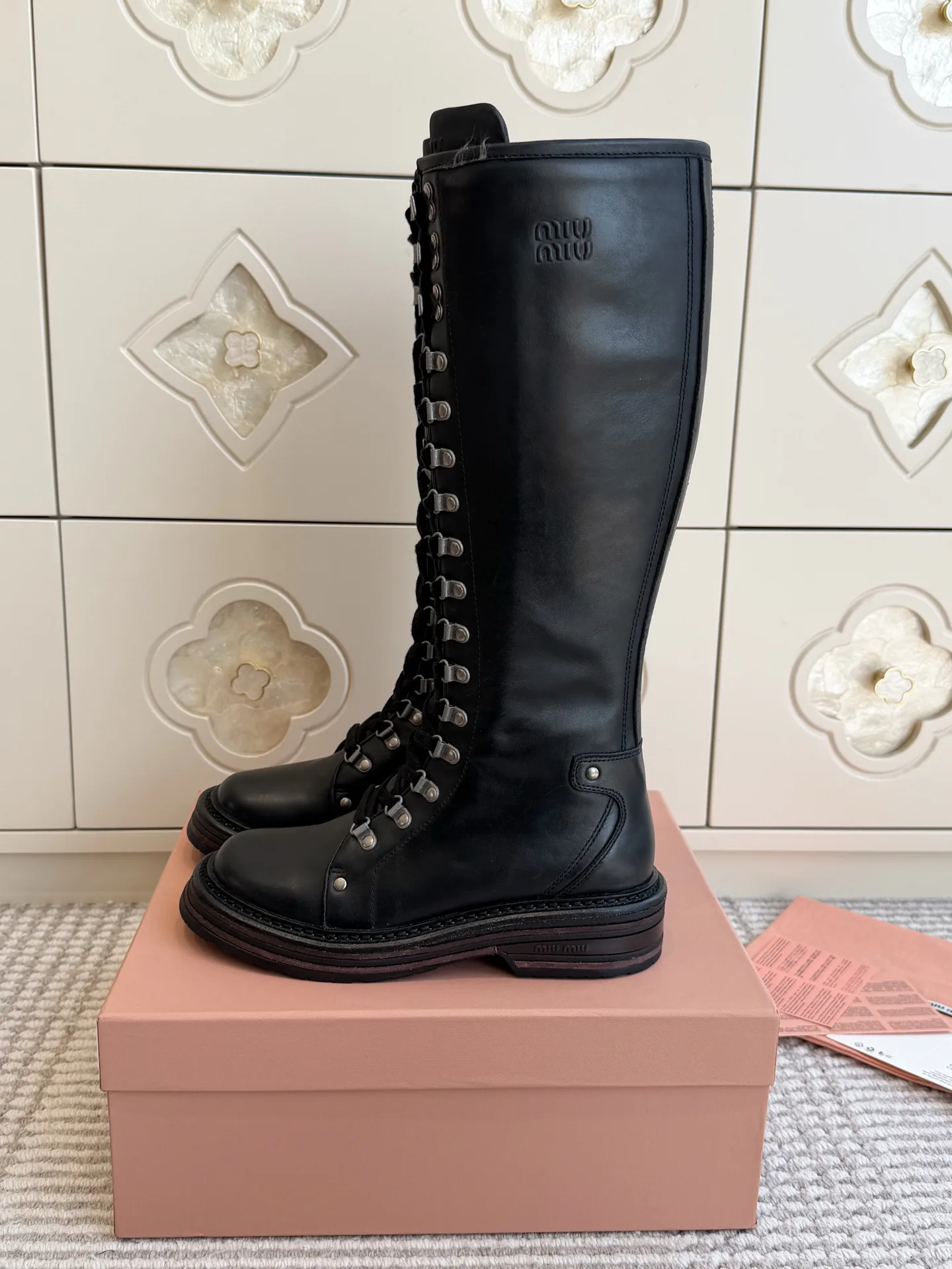 Ботинки Женские Miu Miu 17943217