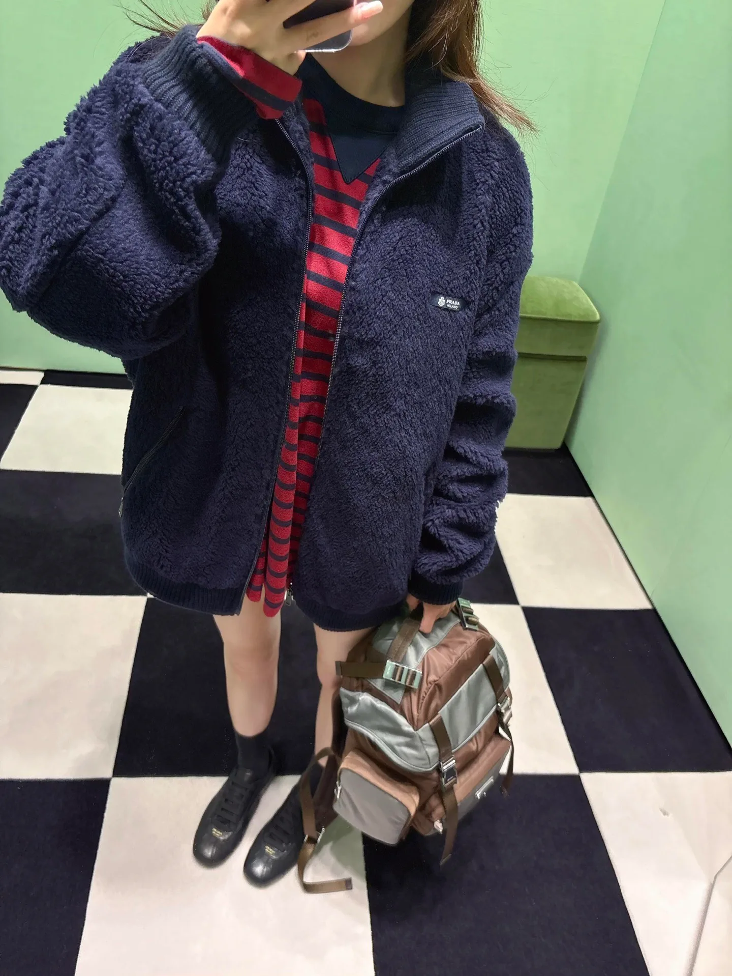 Куртки И Пуховики Женские Prada 785757