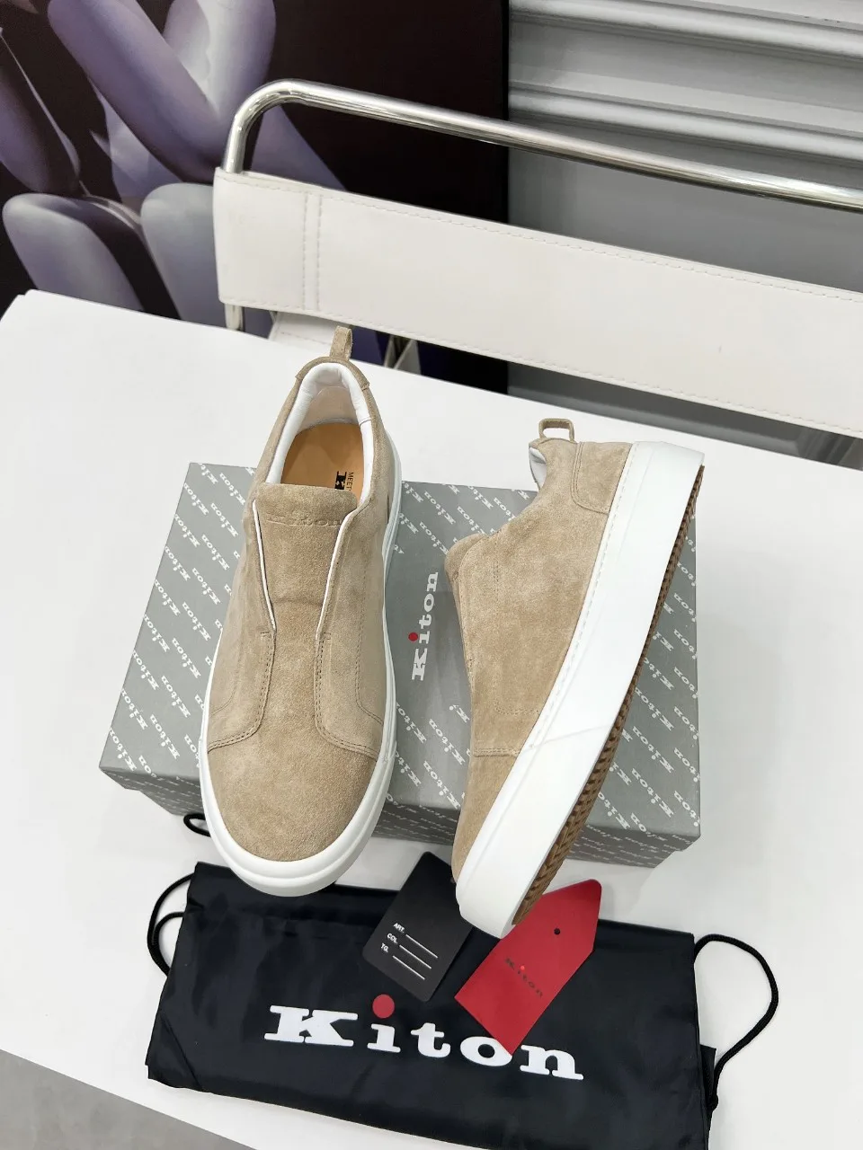 Кеды Мужские Kiton 75540