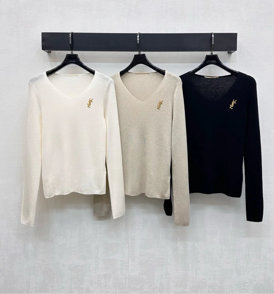 Лонгсливы Женские Saint Laurent 1278719