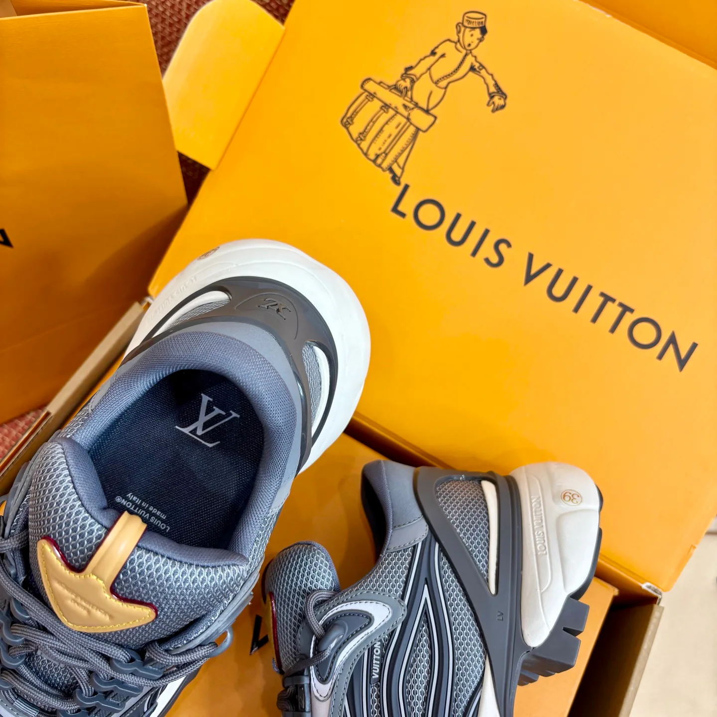 Кроссовки Мужские Louis Vuitton 18781861