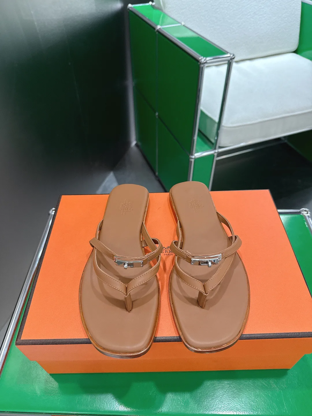 Шлепанцы Женские Hermes 11245253