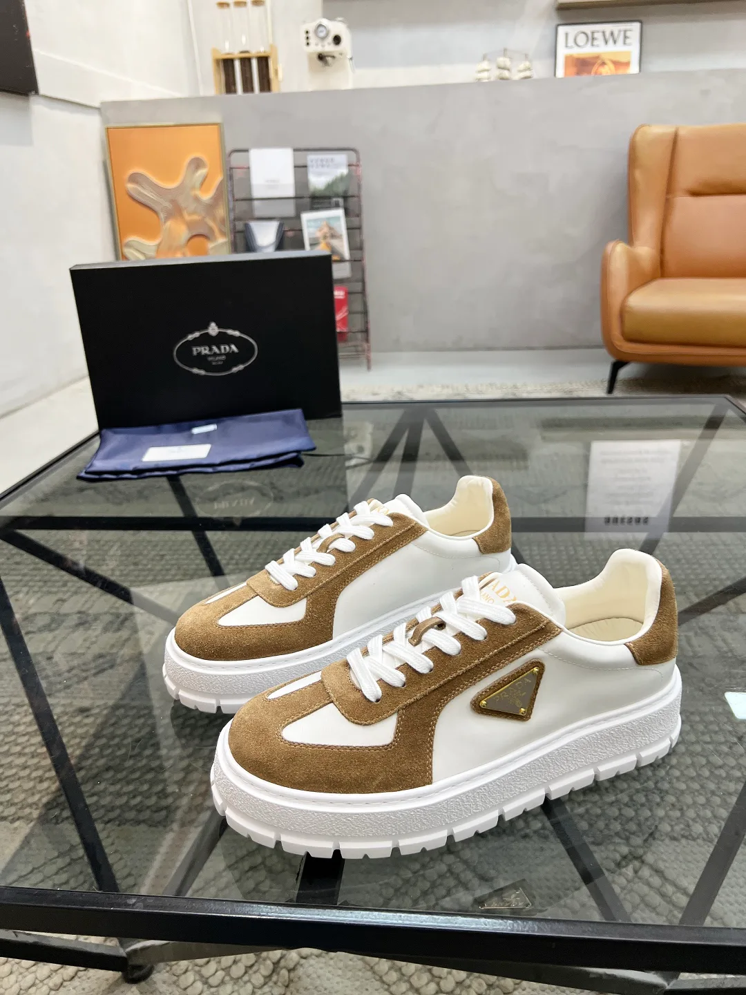 Кеды Мужские Prada 55038