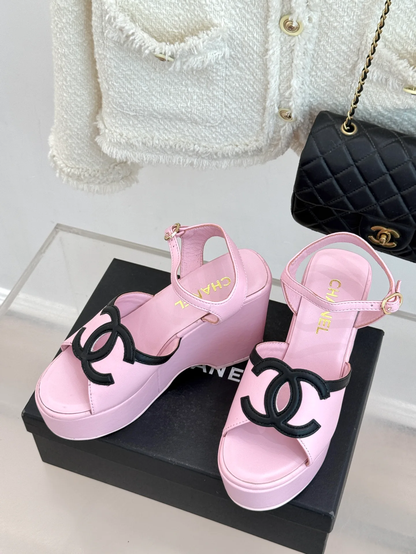 Босоножки Женские Chanel 12798272