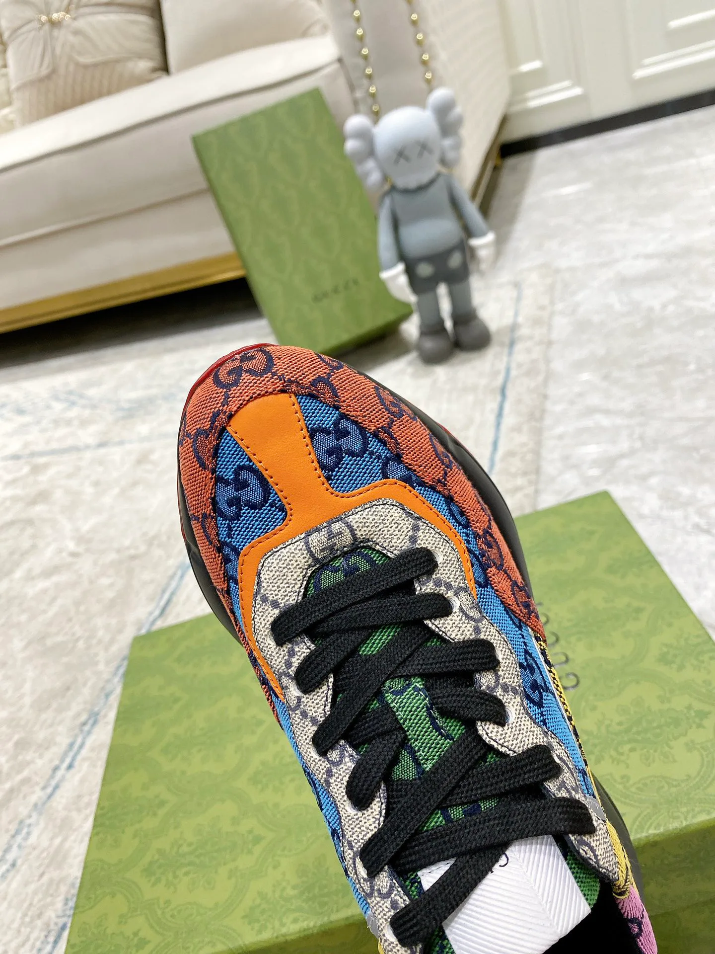 Кроссовки Женские Gucci 375818