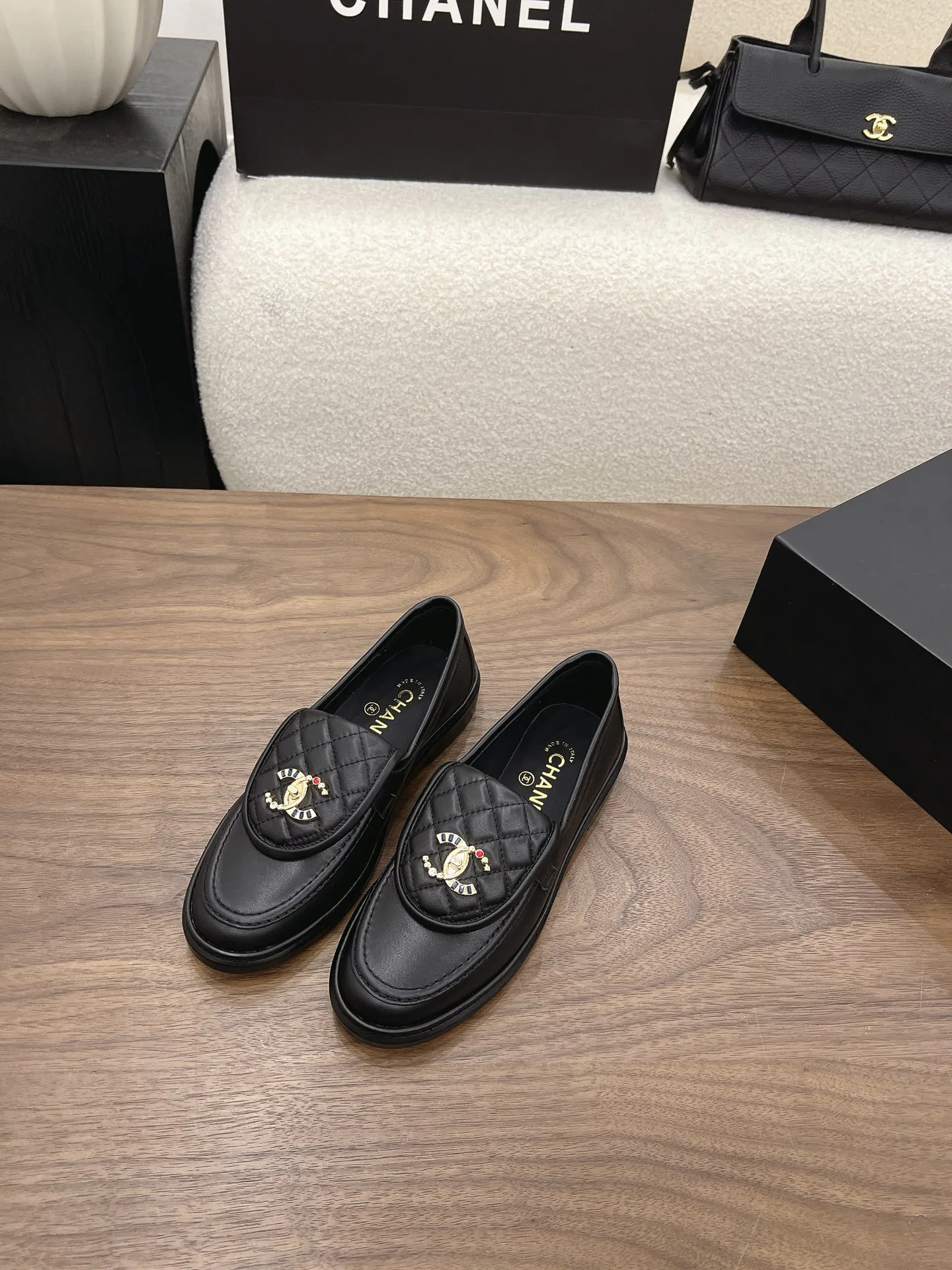 Лоферы И Мокасины Женские Chanel 17303654
