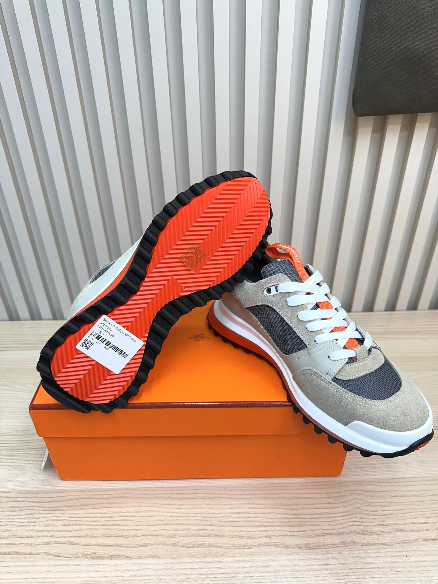 Кроссовки Мужские Hermes 482145