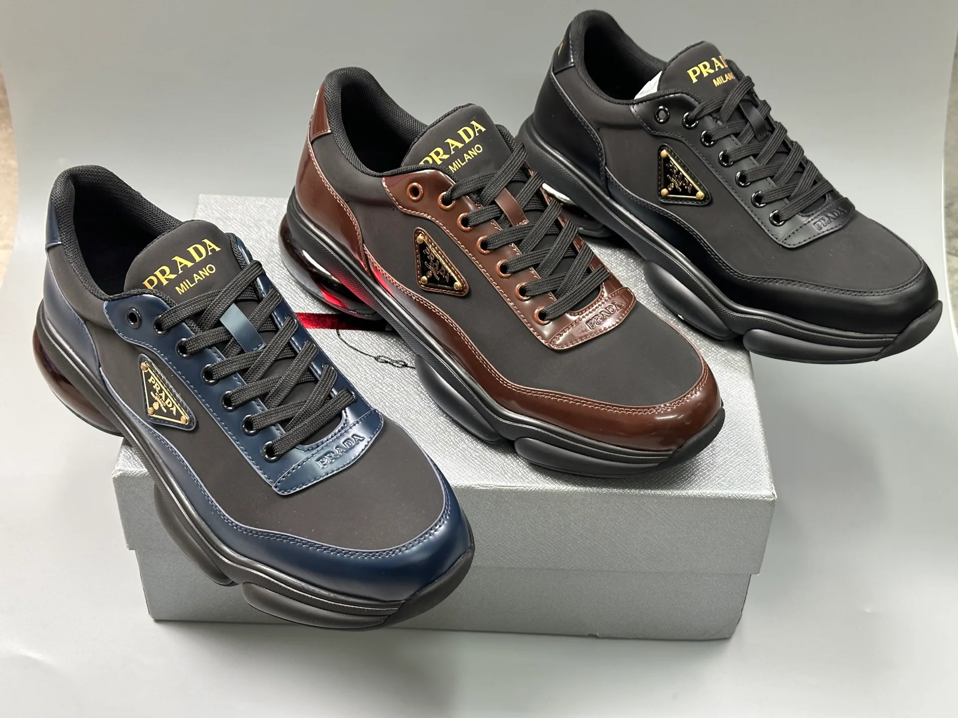 Кроссовки Мужские Prada 4041898